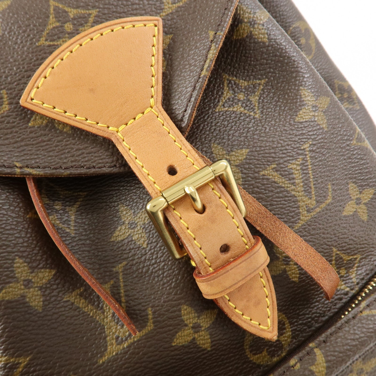 Louis Vuitton Monogram Montsouris MM Backpack Brown M51136