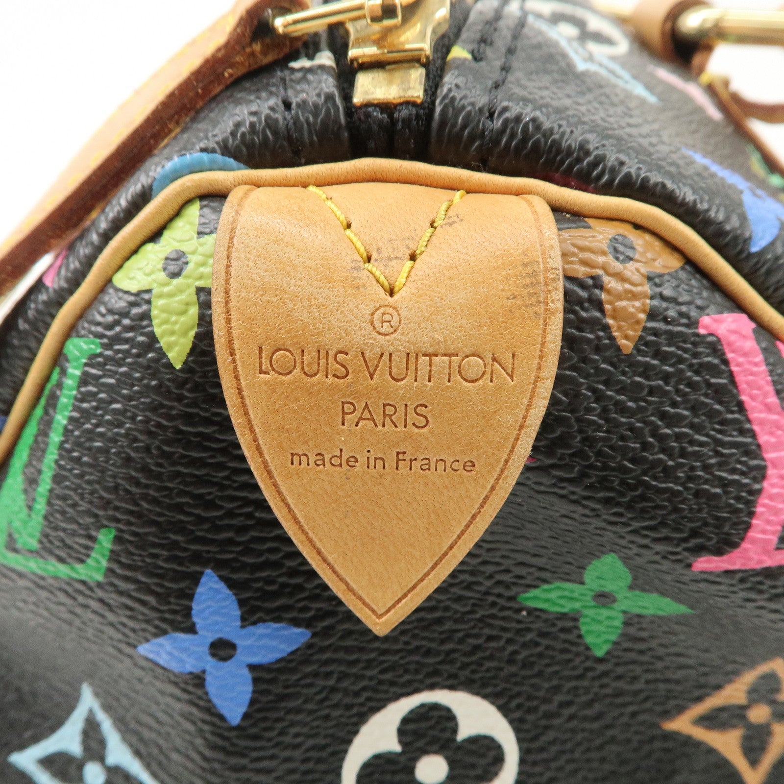 Louis Vuitton Monogram Multicolor Speedy 30 Hand Bag M92642 Used