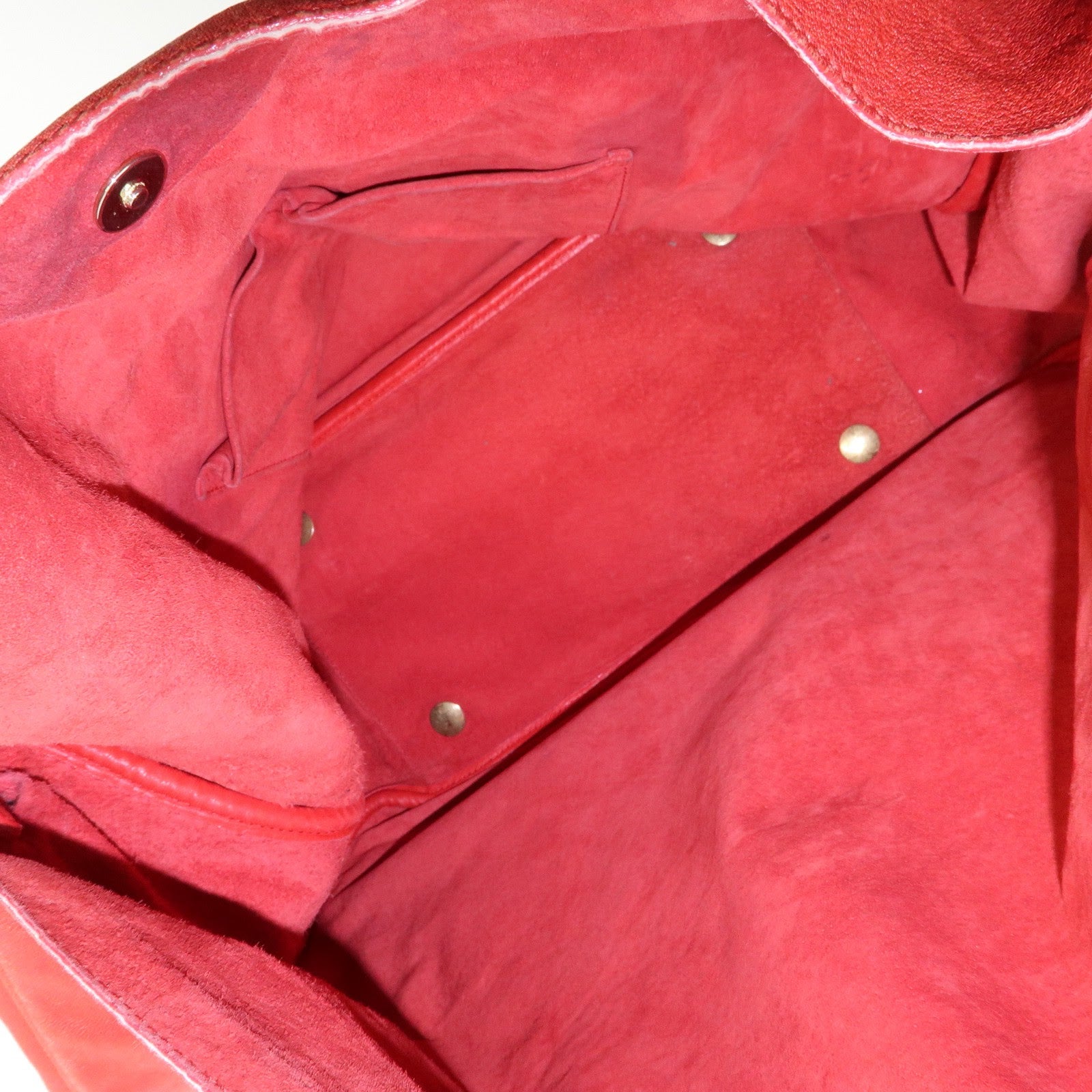 Saint Laurent Paris Roadie Leather Shoulder Bag Red 228840