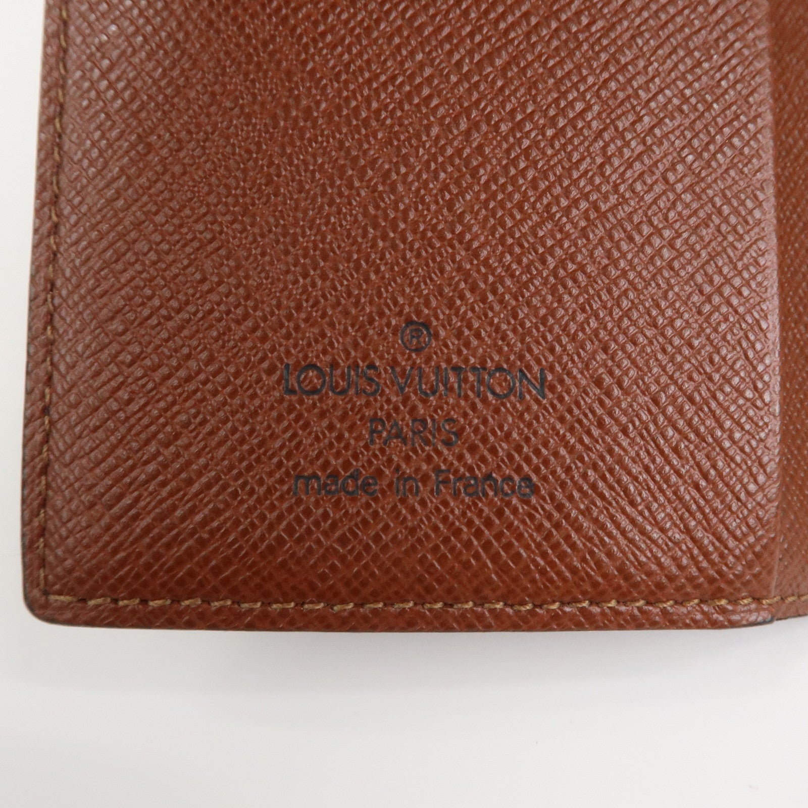 Louis Vuitton Monogram Agenda Mini Planner Cover Brown R20007