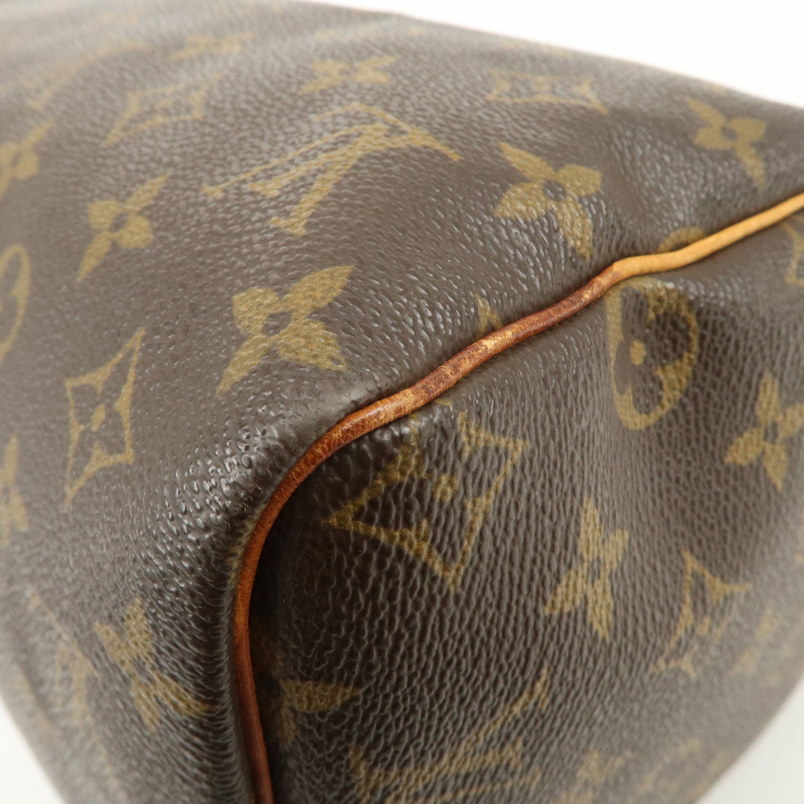 Louis Vuitton Monogram Speedy 30 Boston Bag Hand Bag Brown M41526
