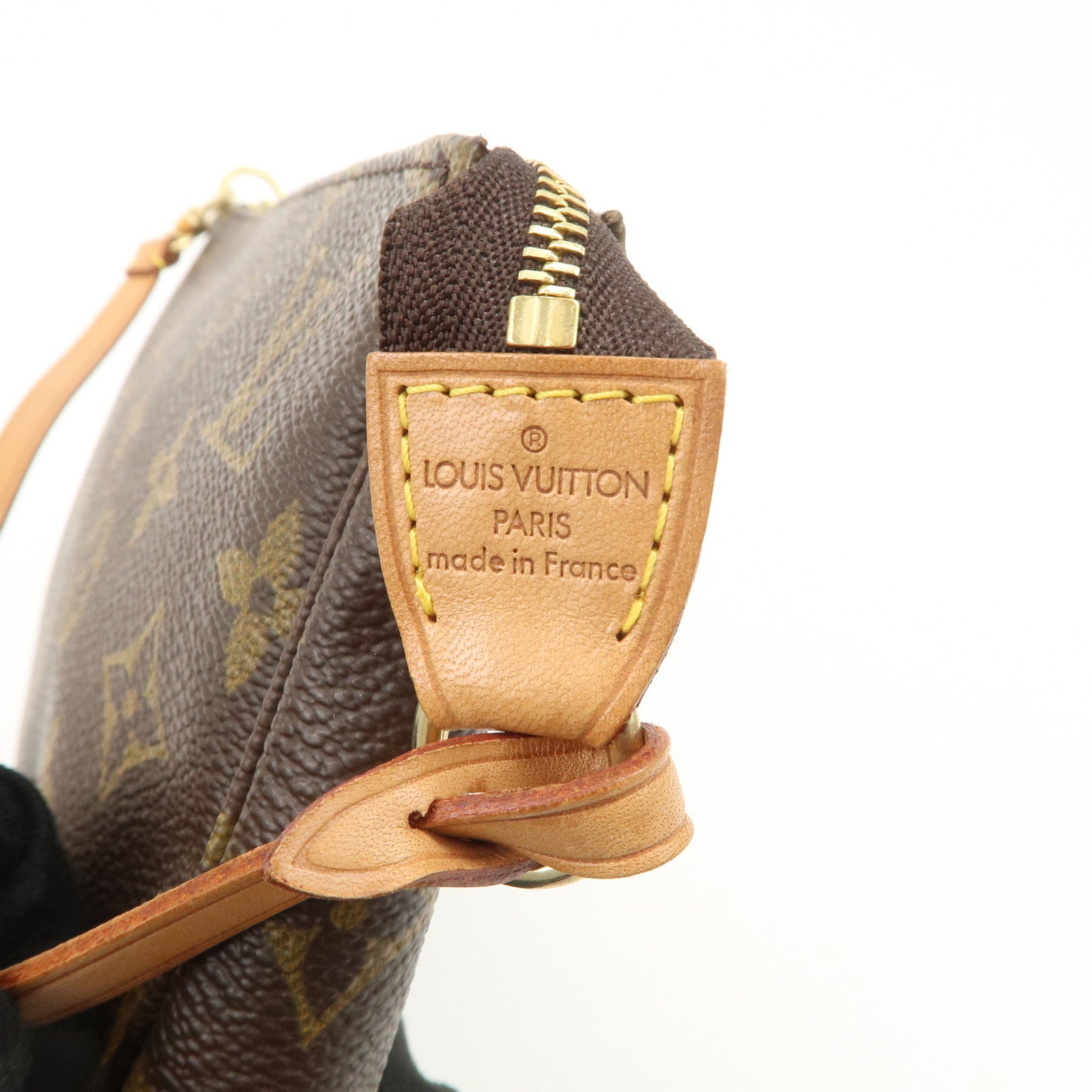 Louis Vuitton Monogram Pochette Accessoires Hand Bag Brown M51980
