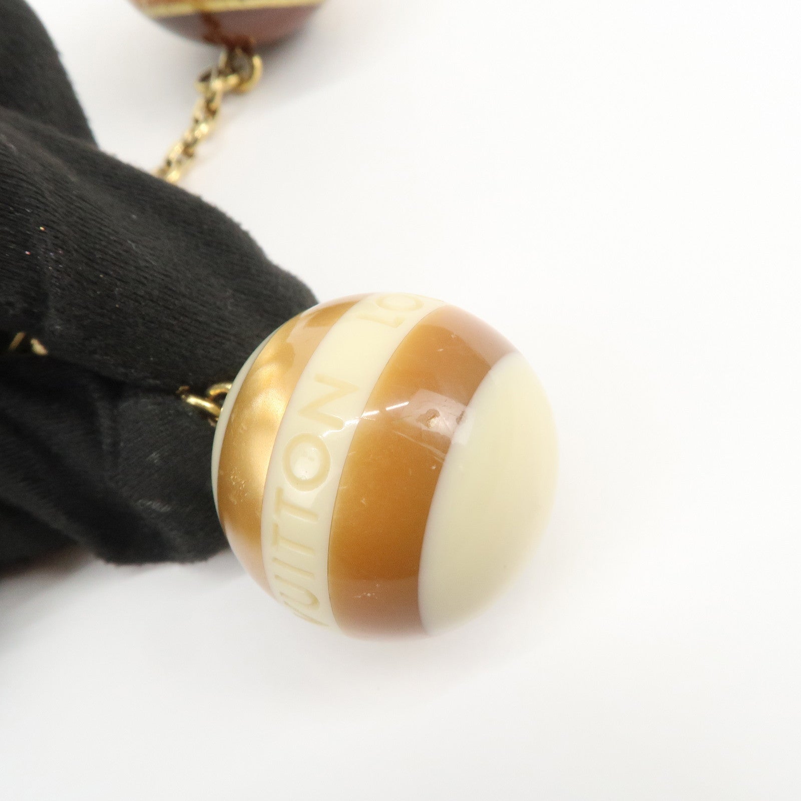 Louis Vuitton Metal Resin Bijou Sac Mini Lin Bag Charm M65699