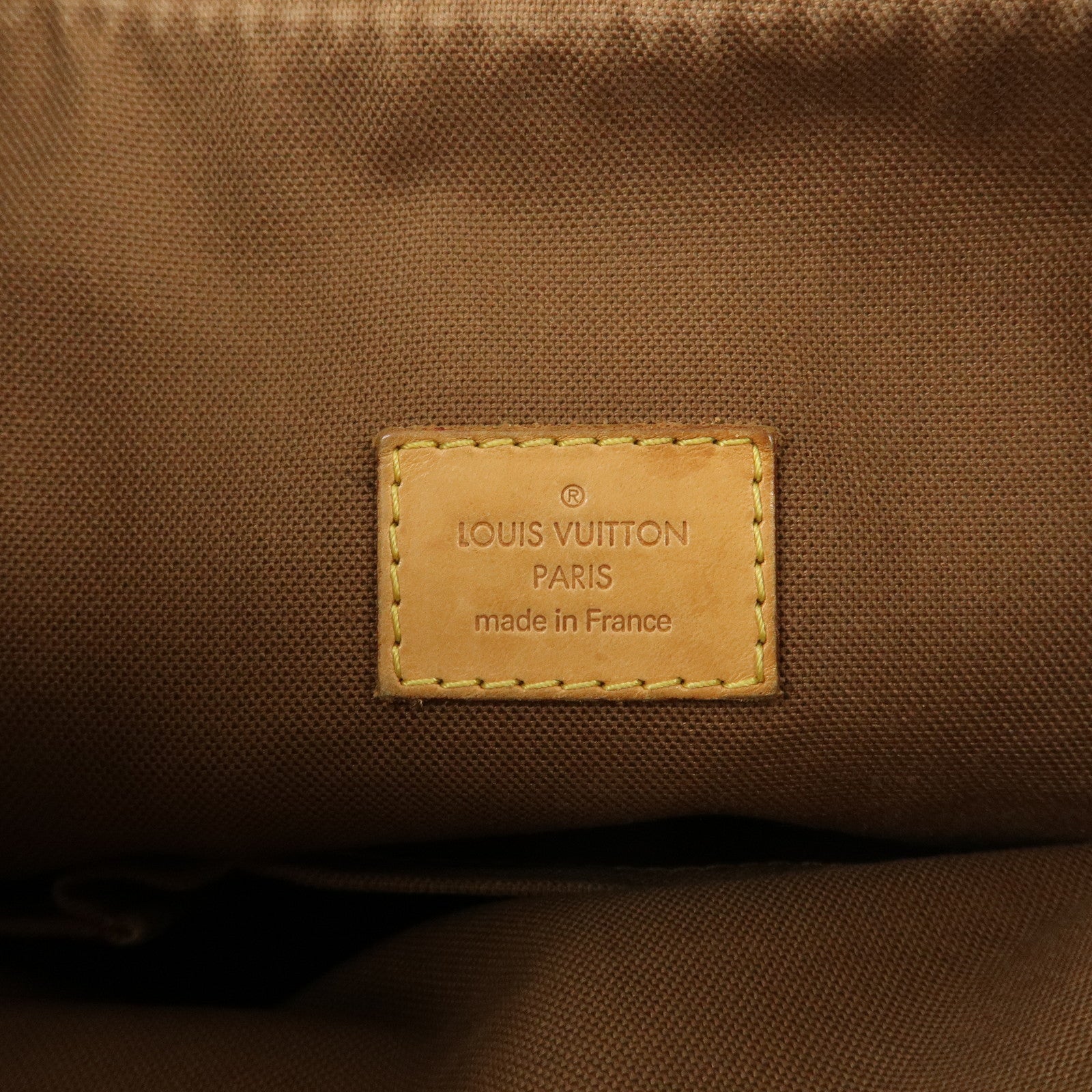 Louis Vuitton Monogram Odeon MM Shoulder Bag Brown M56389