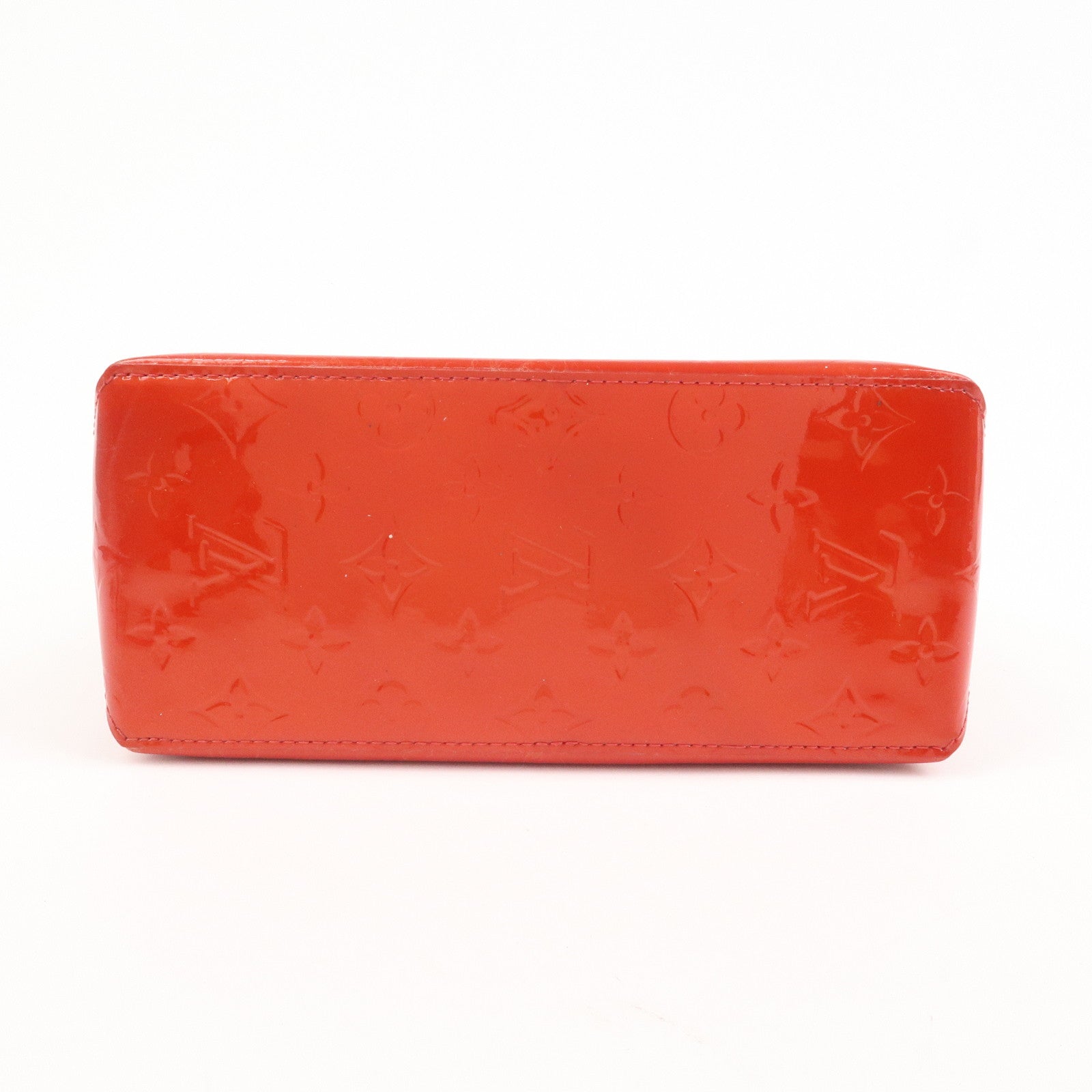 Louis Vuitton Monogram Vernis Lead PM Hand Bag Pomme d'Amour M91990