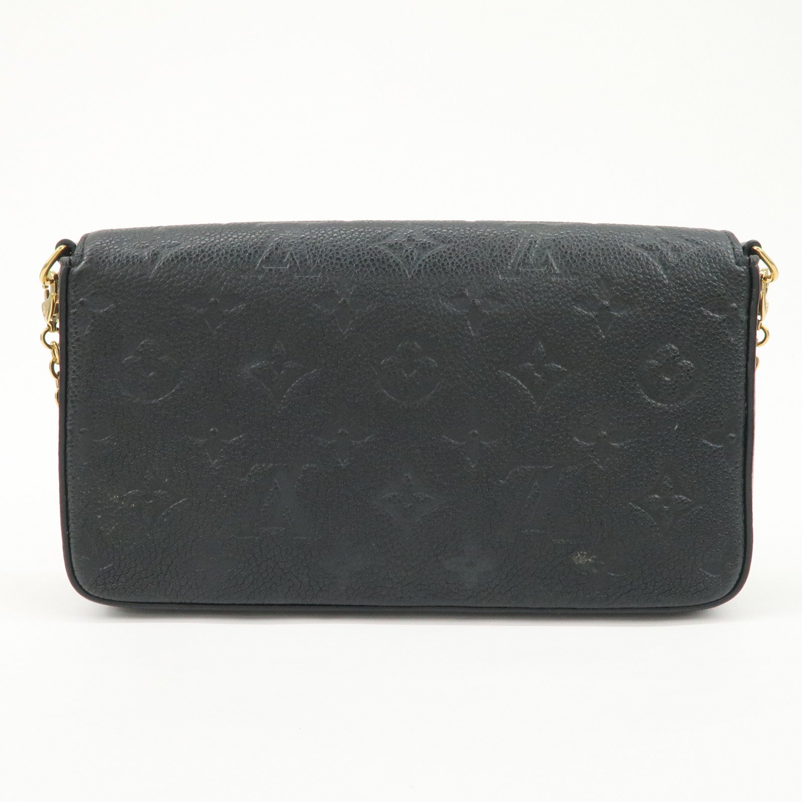 Louis Vuitton Monogram Empreinte Pochette Felicie Noir M82477