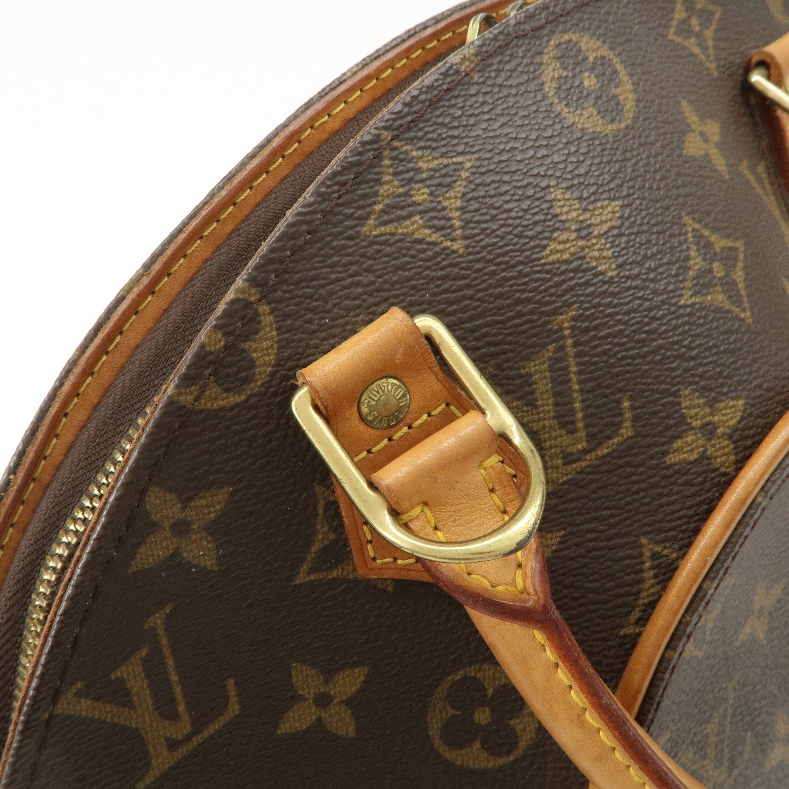 Louis Vuitton Monogram Ellipse MM Hand Bag Brown M51126