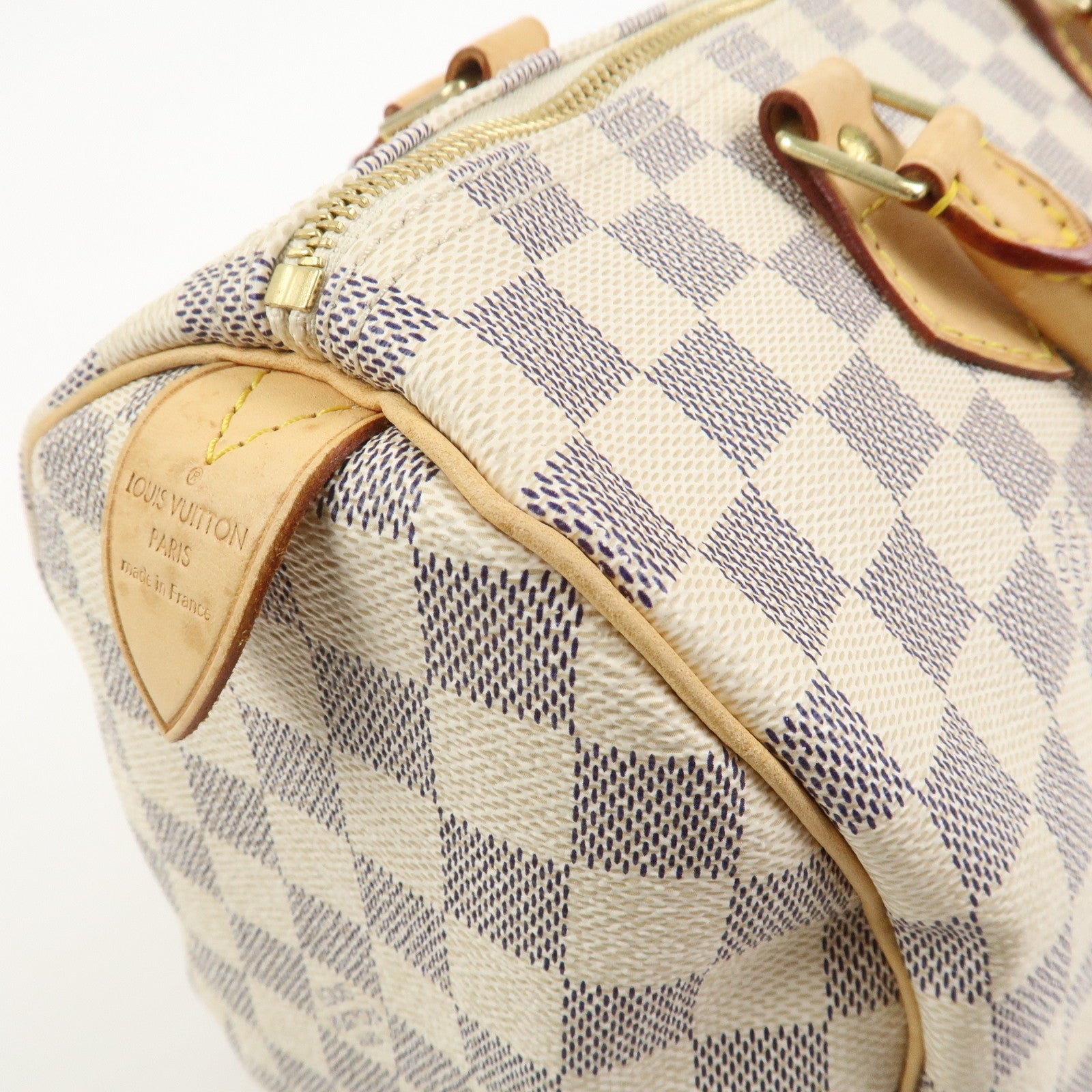 Louis Vuitton Damier Azur Speedy 30 Boston Bag Hand Bag N41533