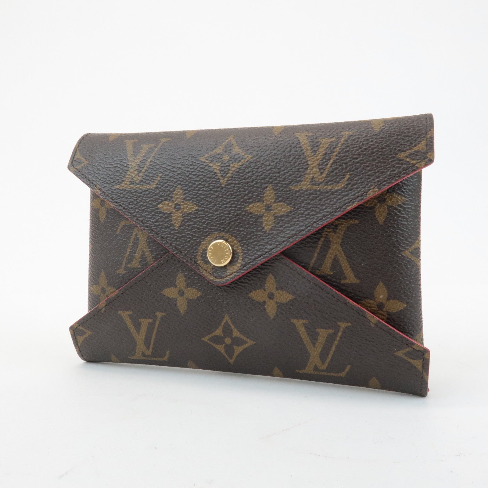 Louis Vuitton Monogram Pochette Kirigami Medium Size Pouch Brown M62034 Used