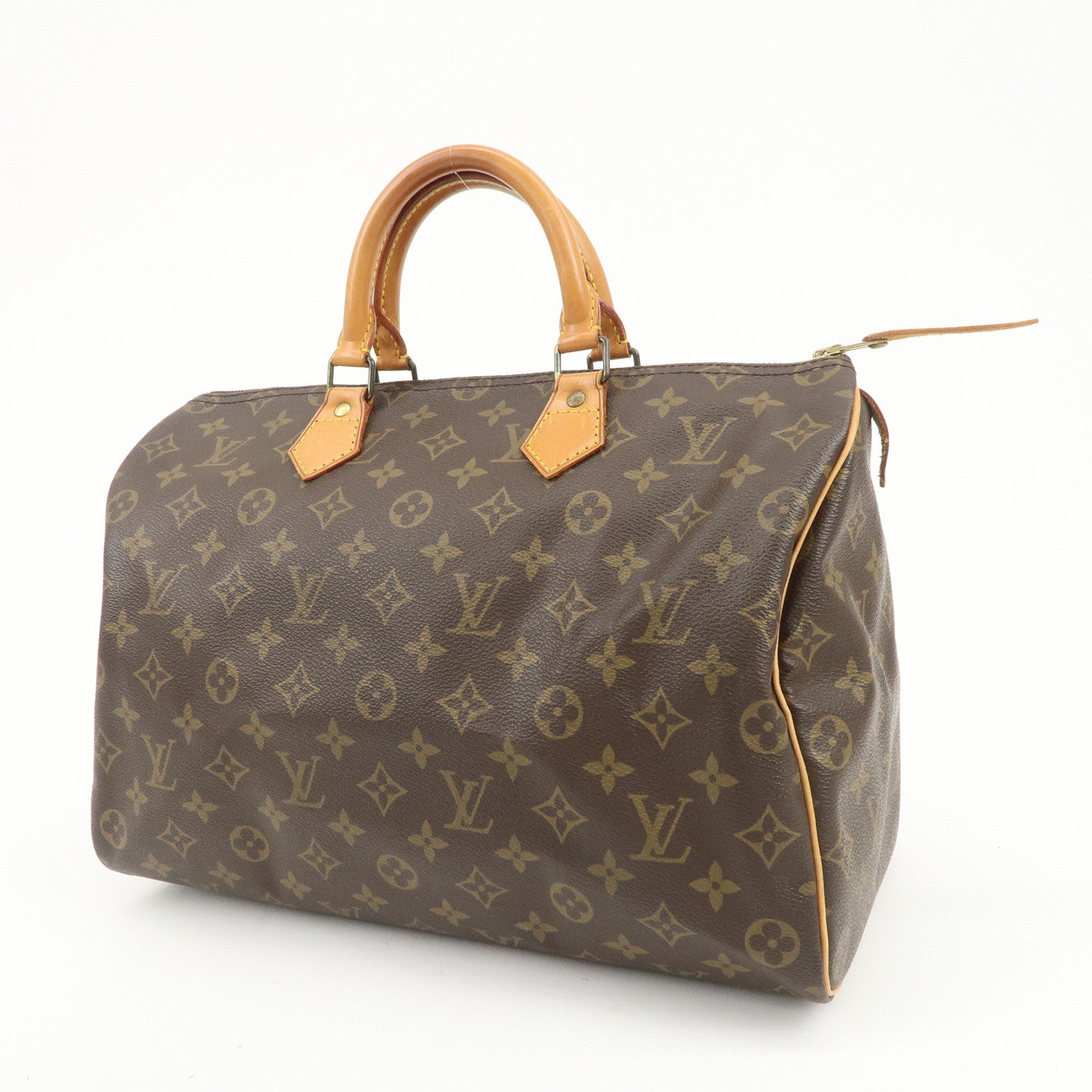 Louis Vuitton Monogram Speedy 35 Boston Bag Hand Bag M41524