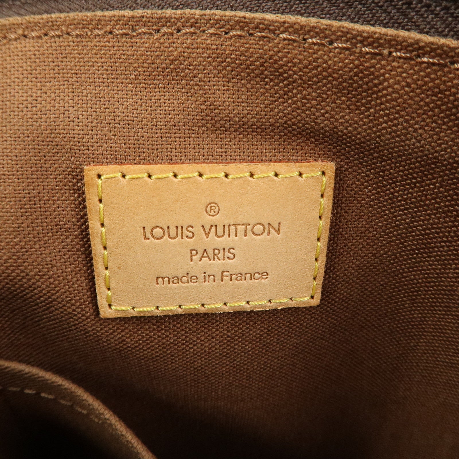 Louis Vuitton Monogram Popincourt Haut Shoulder Bag Brown M40007