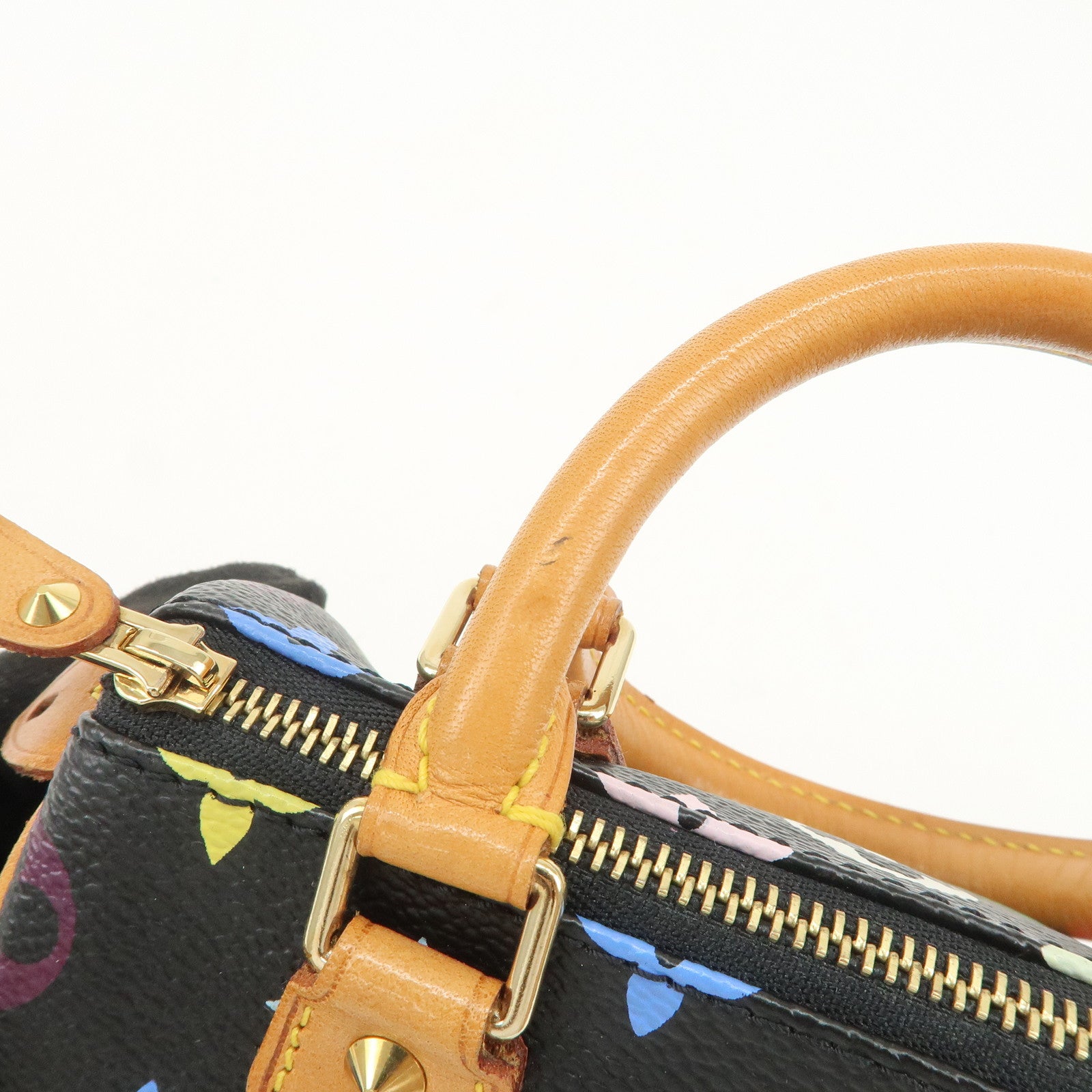 Louis Vuitton Monogram Multicolor Mini Speedy Mini Bag Noir M92644