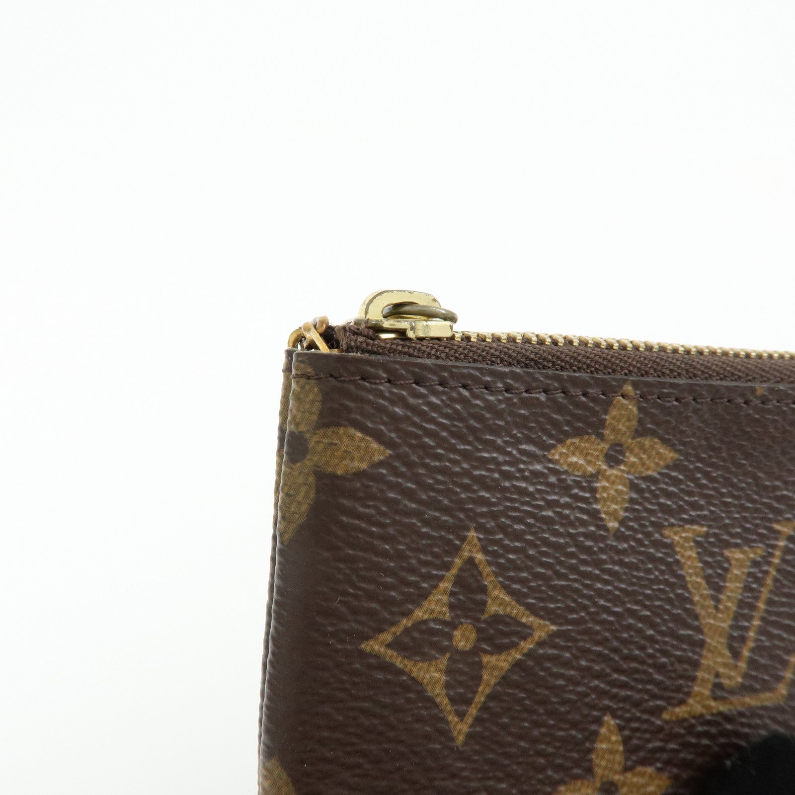 Louis Vuitton Monogram Pochette Cles Coin Case Key Case M62650