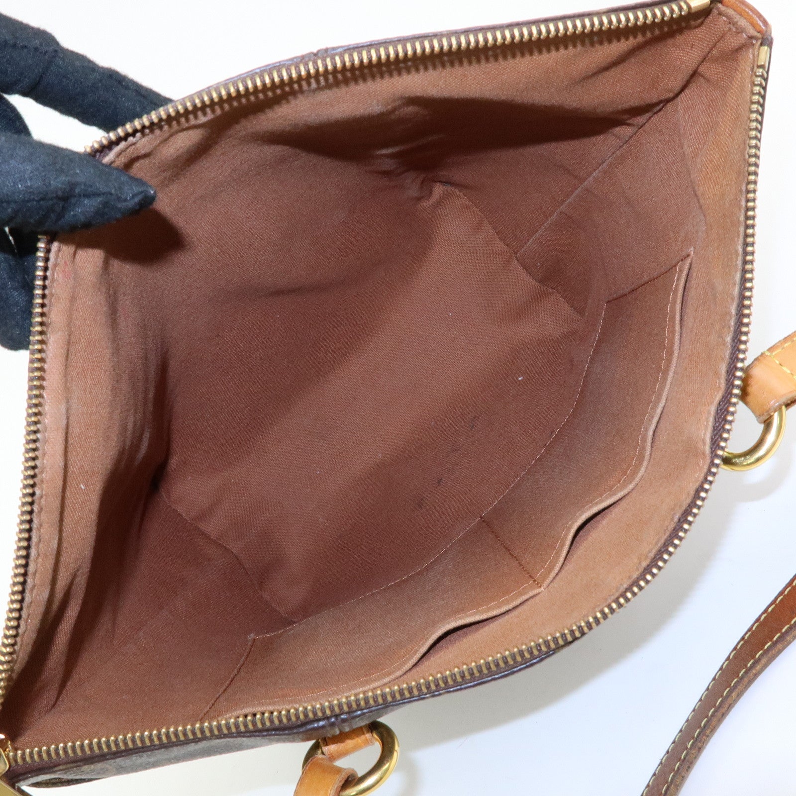 Louis Vuitton Monogram Totally PM Shoulder Bag Brown M56688