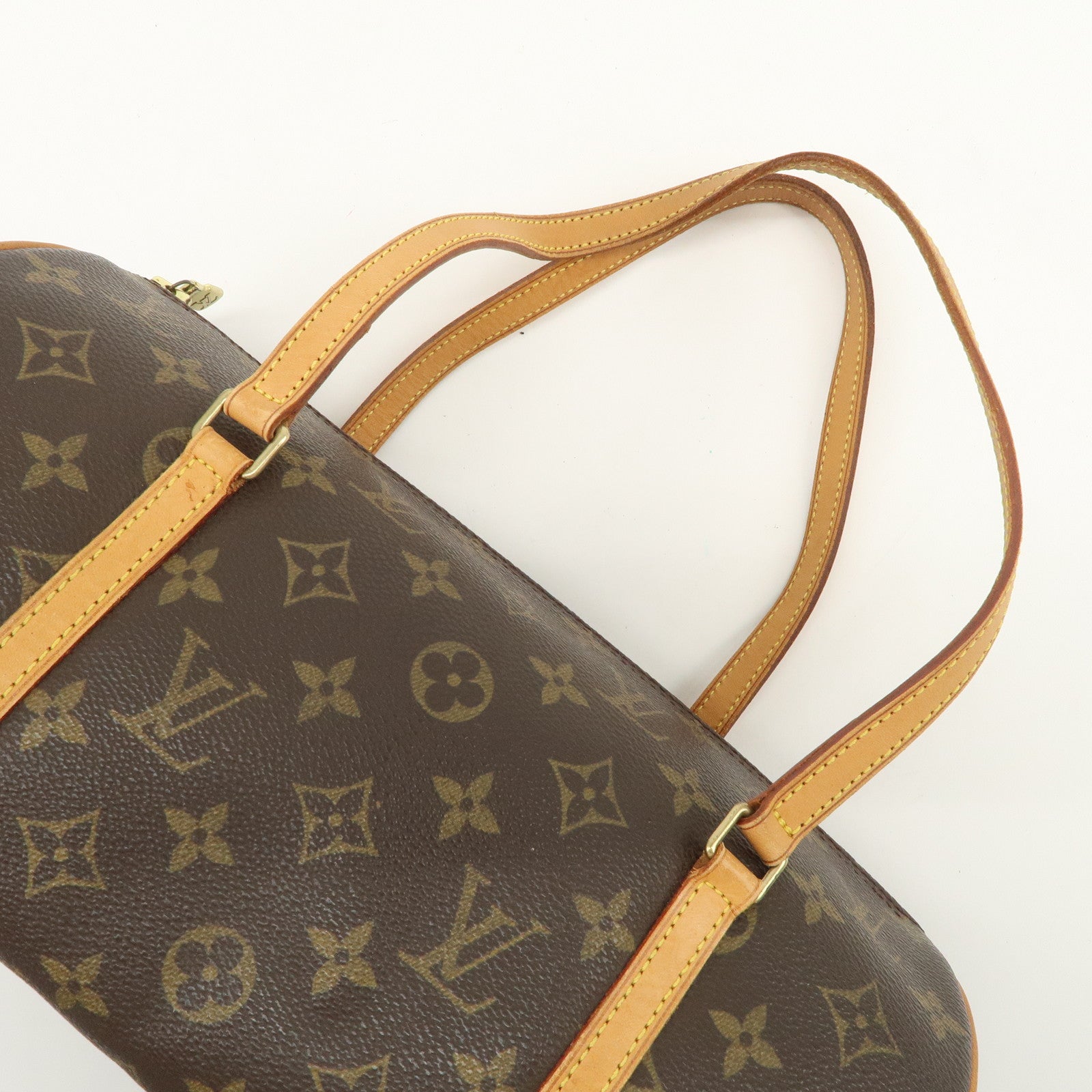 Louis Vuitton Monogram Papillon 30 Hand Bag New Style Brown M51385