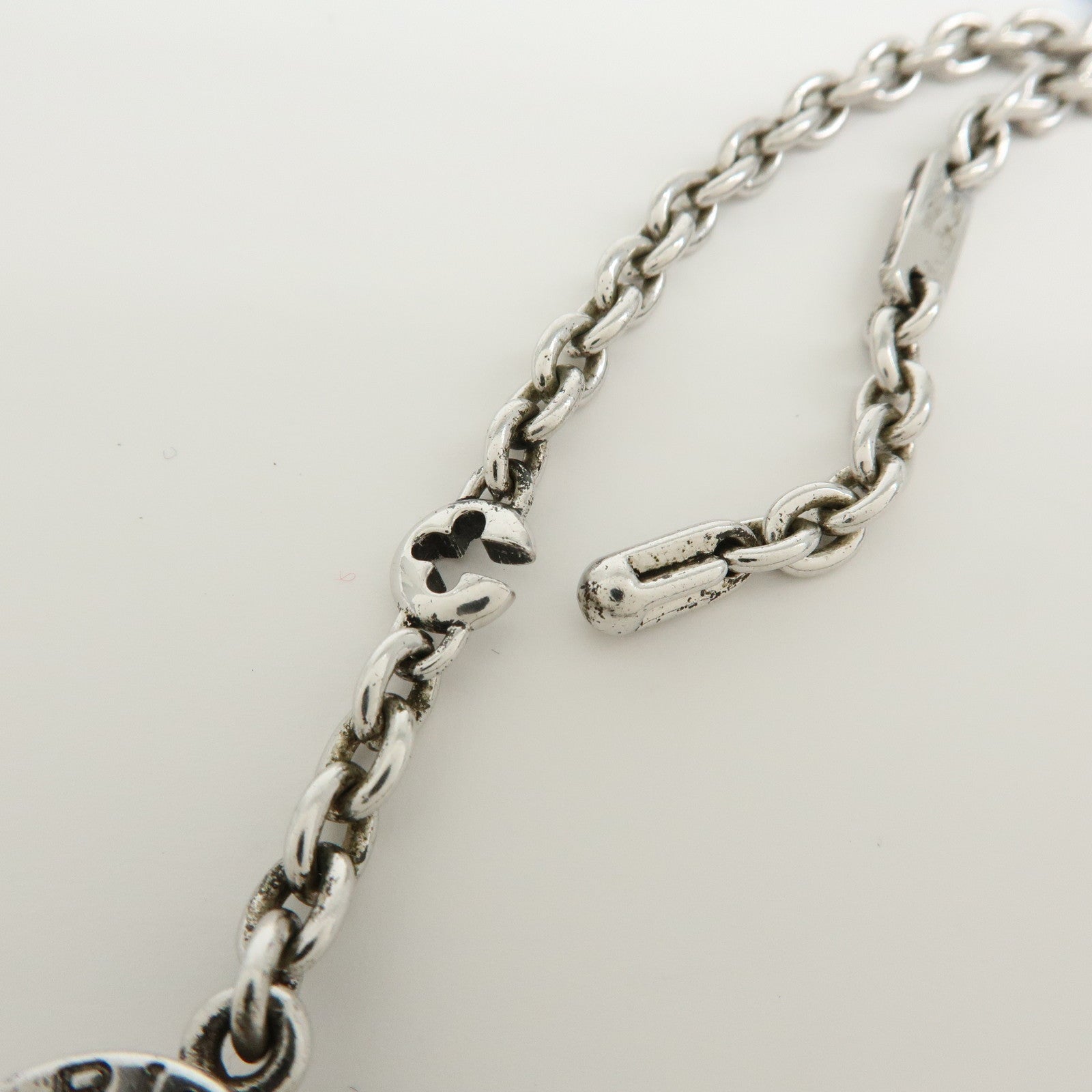 BVLGARI B-zero 1 SV925 Bag Charm Key Chain Silver