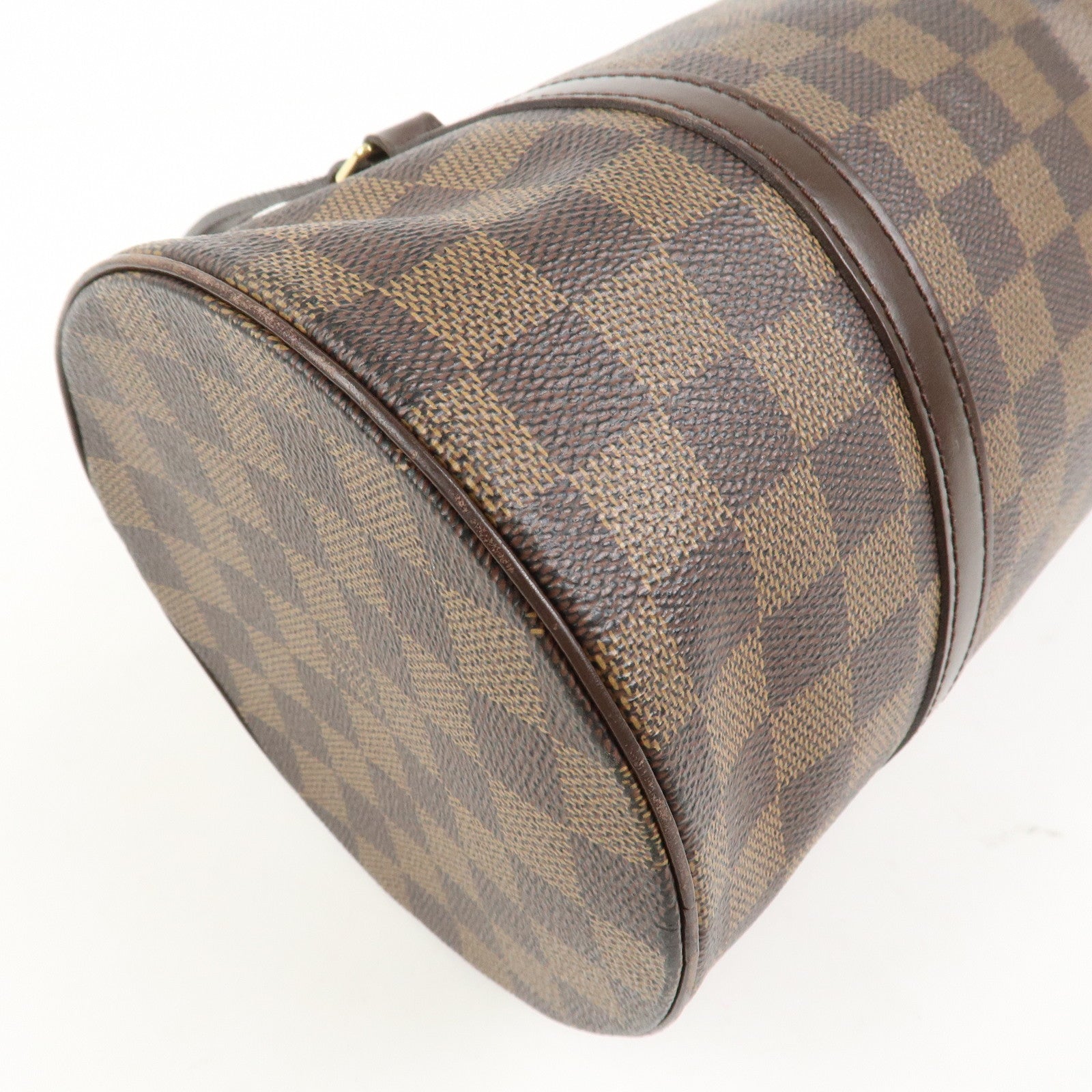 Louis Vuitton Damier Ebene Papillon 30 Hand Bag Brown N51303