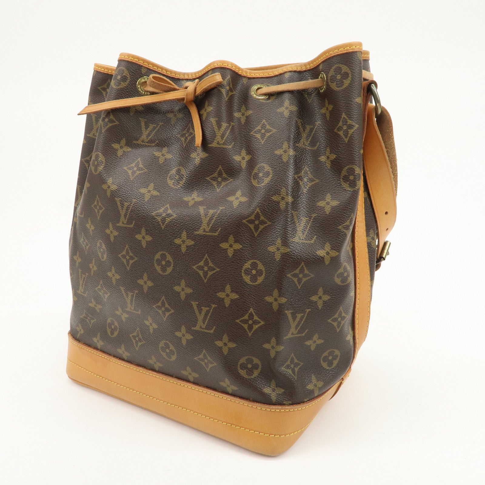 Louis Vuitton Monogram Noe Shoulder Bag Hand Bag Brown M42224