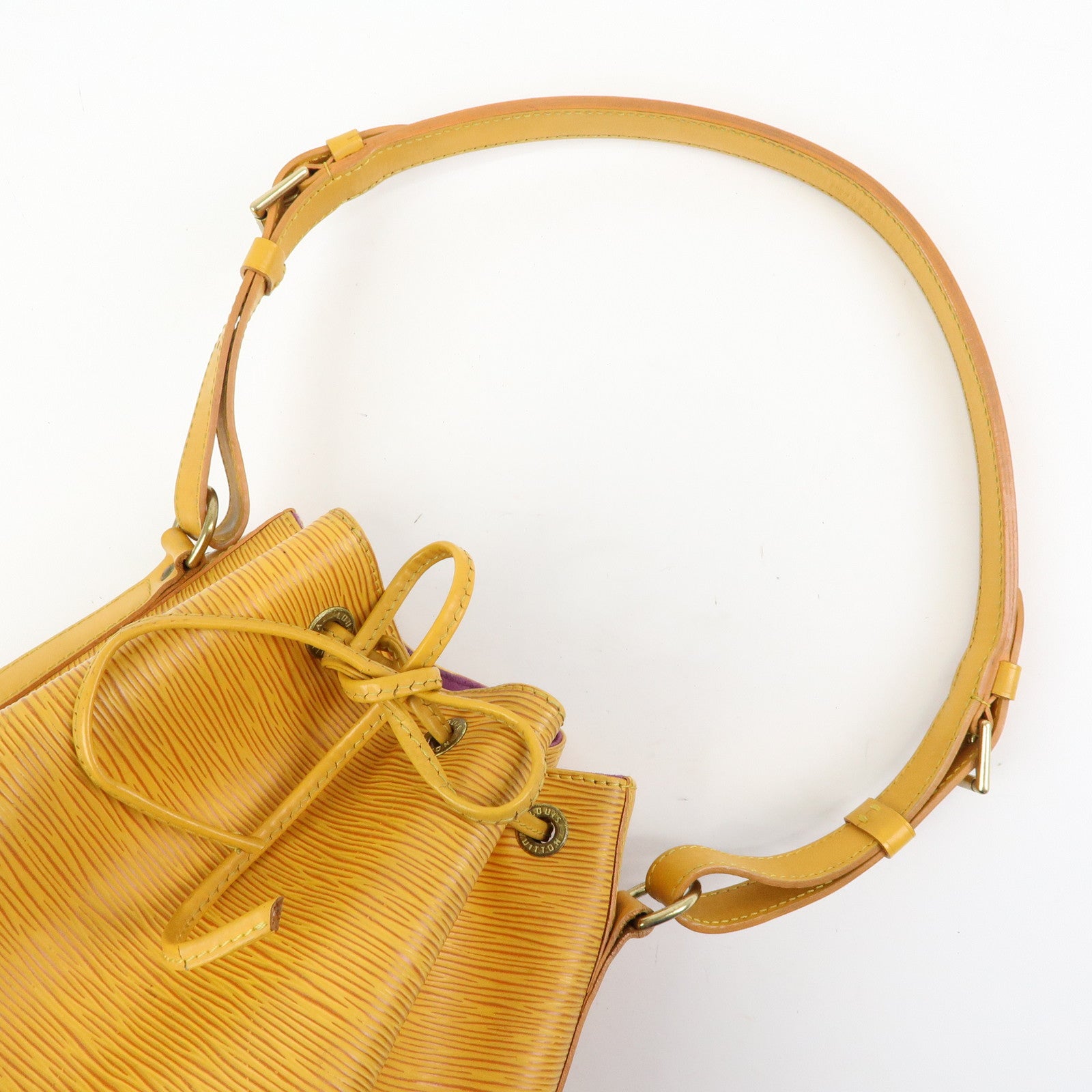 Louis Vuitton Epi Petit Noe Shoulder Bag Tassili Yellow M44109