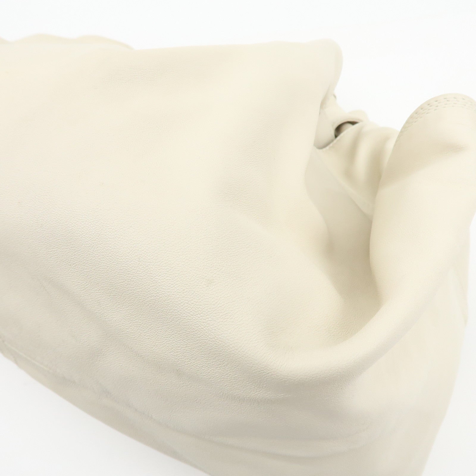 LOEWE Anagram Nappa Aire Leather Hand Bag Tote Bag Ivory