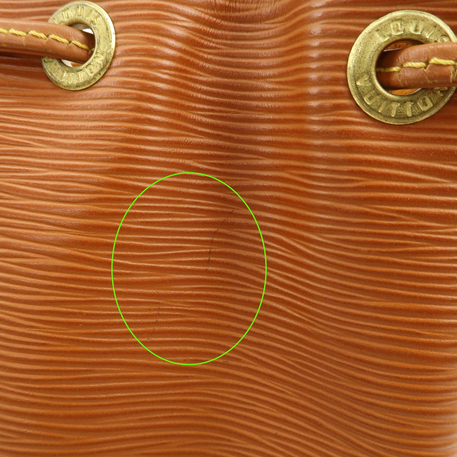 Louis Vuitton Epi Leather Petit Noe Shoulder Bag Zipang Gold M44108