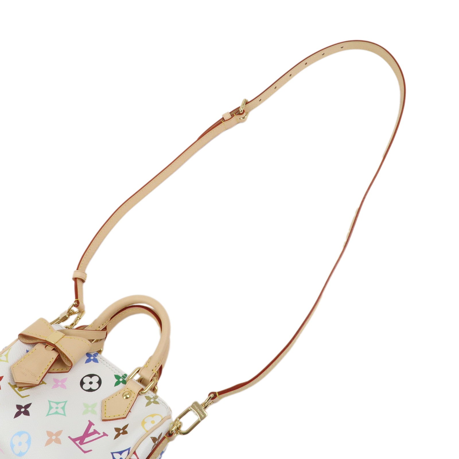 Louis Vuitton Monogram Multicolor LV×TM Nano Speedy 2Way Bag M13391