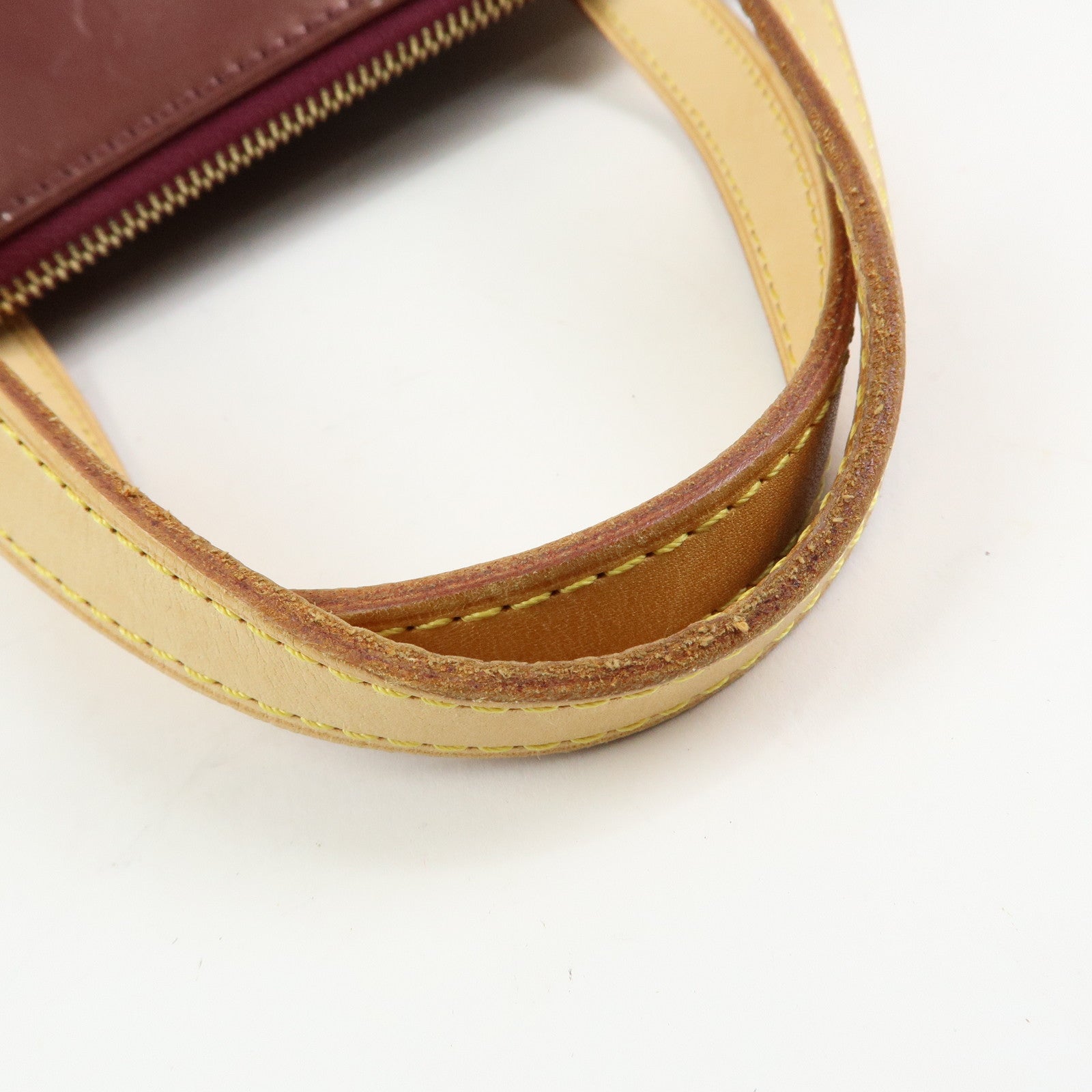 Louis Vuitton Monogram Vernis Bellevue PM Hand Bag Violet M93584