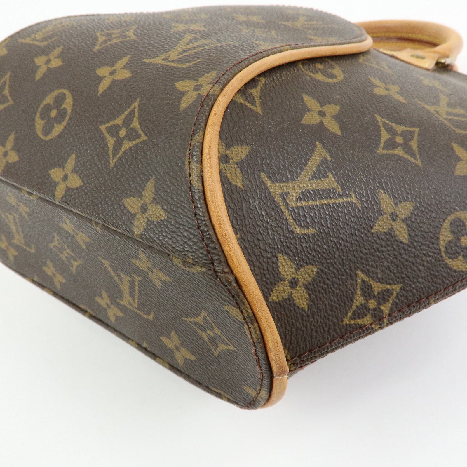 Louis Vuitton Monogram Ellipse PM Hand Bag Brown M51127