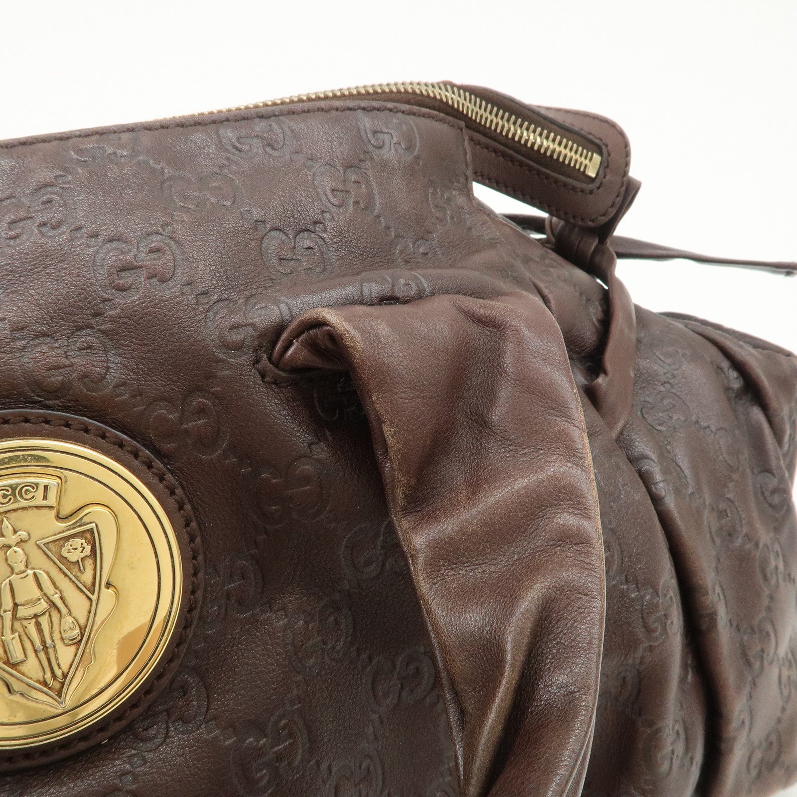 GUCCI Hysteria Guccissima Leather Hand Bag Shoulder Bag 197020