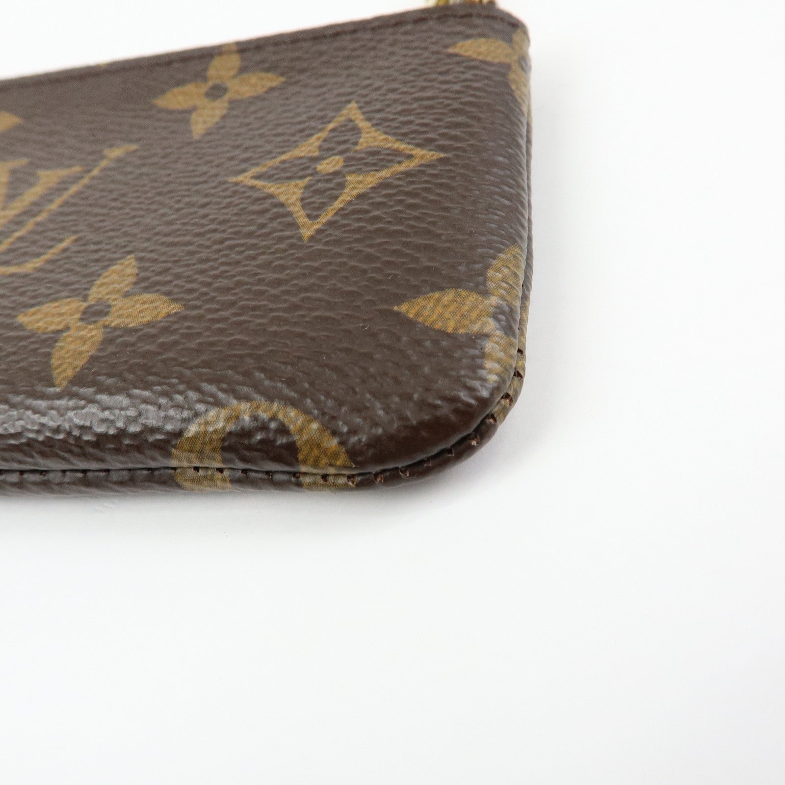 Louis Vuitton Monogram Pochette Cles Coin Case Key Case M62650