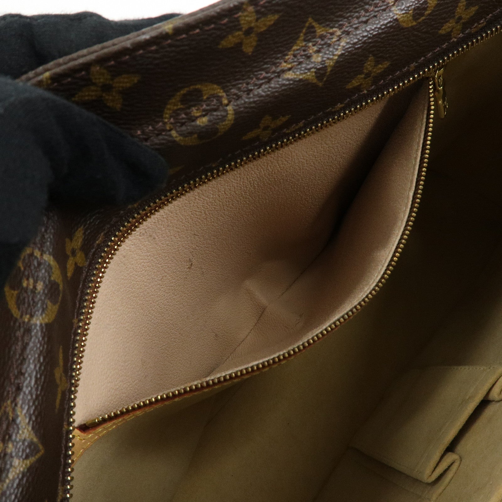 Louis Vuitton Monogram Luco Tote Bag Shoulder Bag Brown M51155