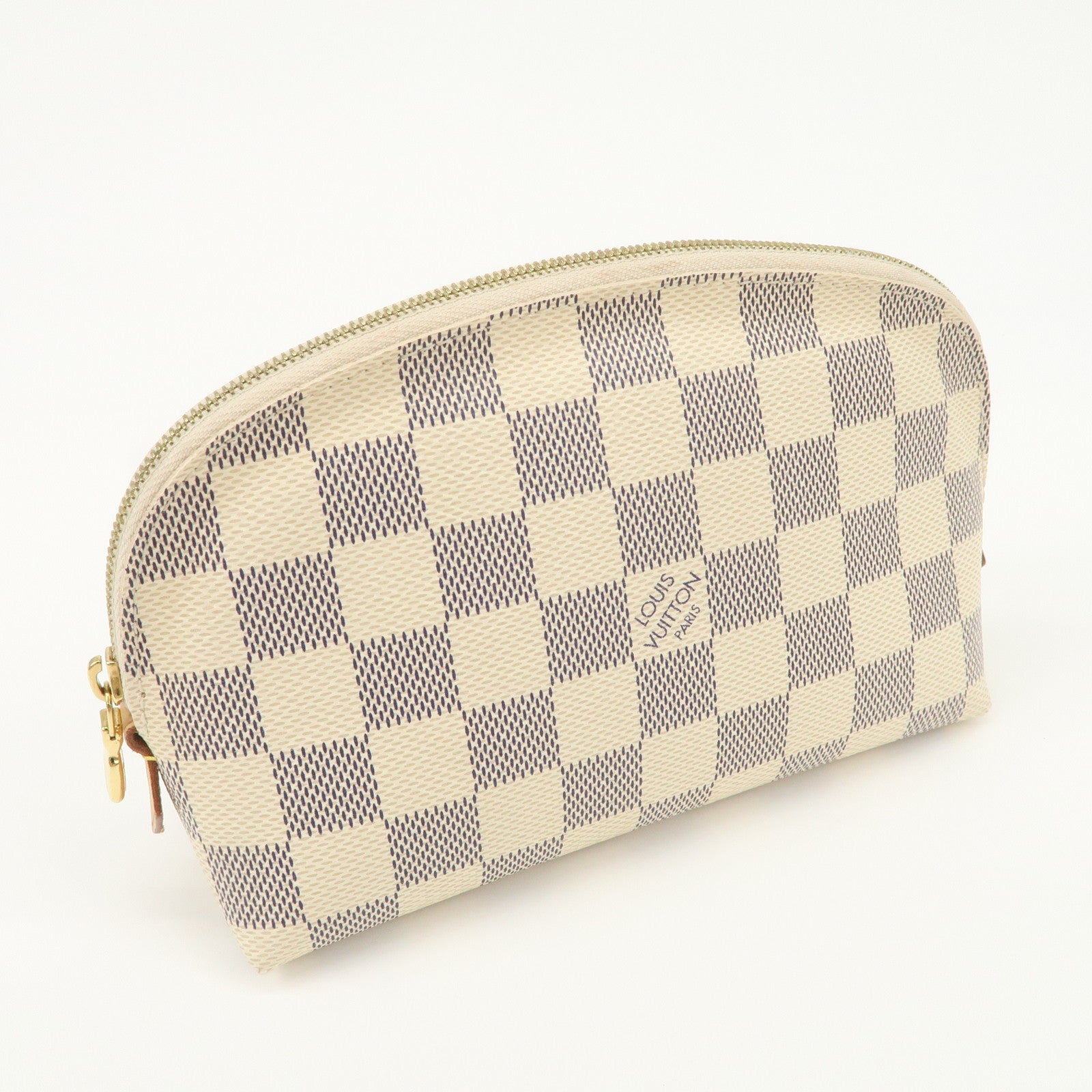 Louis Vuitton Damier Azur Pochette Cosmetic Pouch N60024