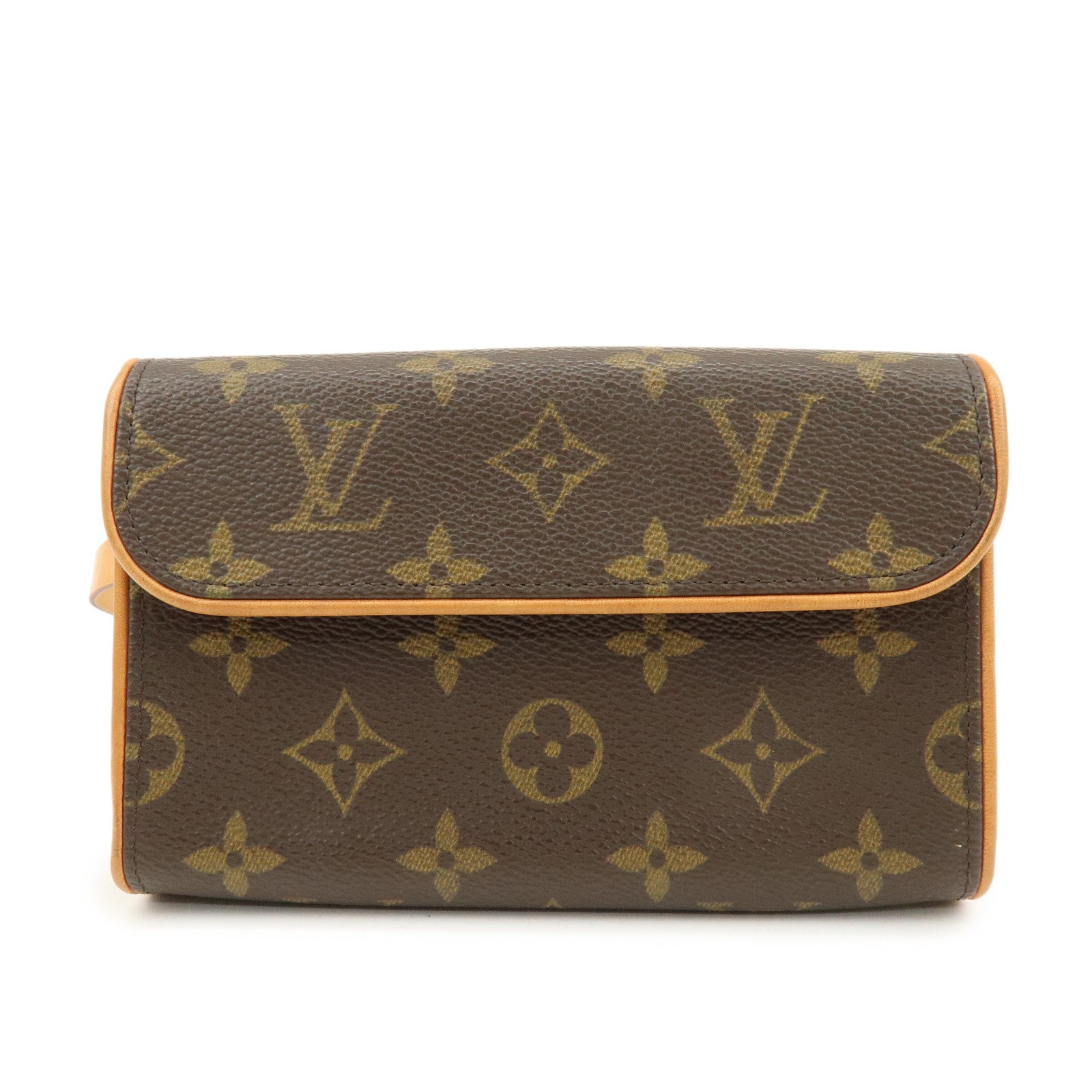 Louis Vuitton Monogram Pochette Florentine Waist Bag Belt XS M51855