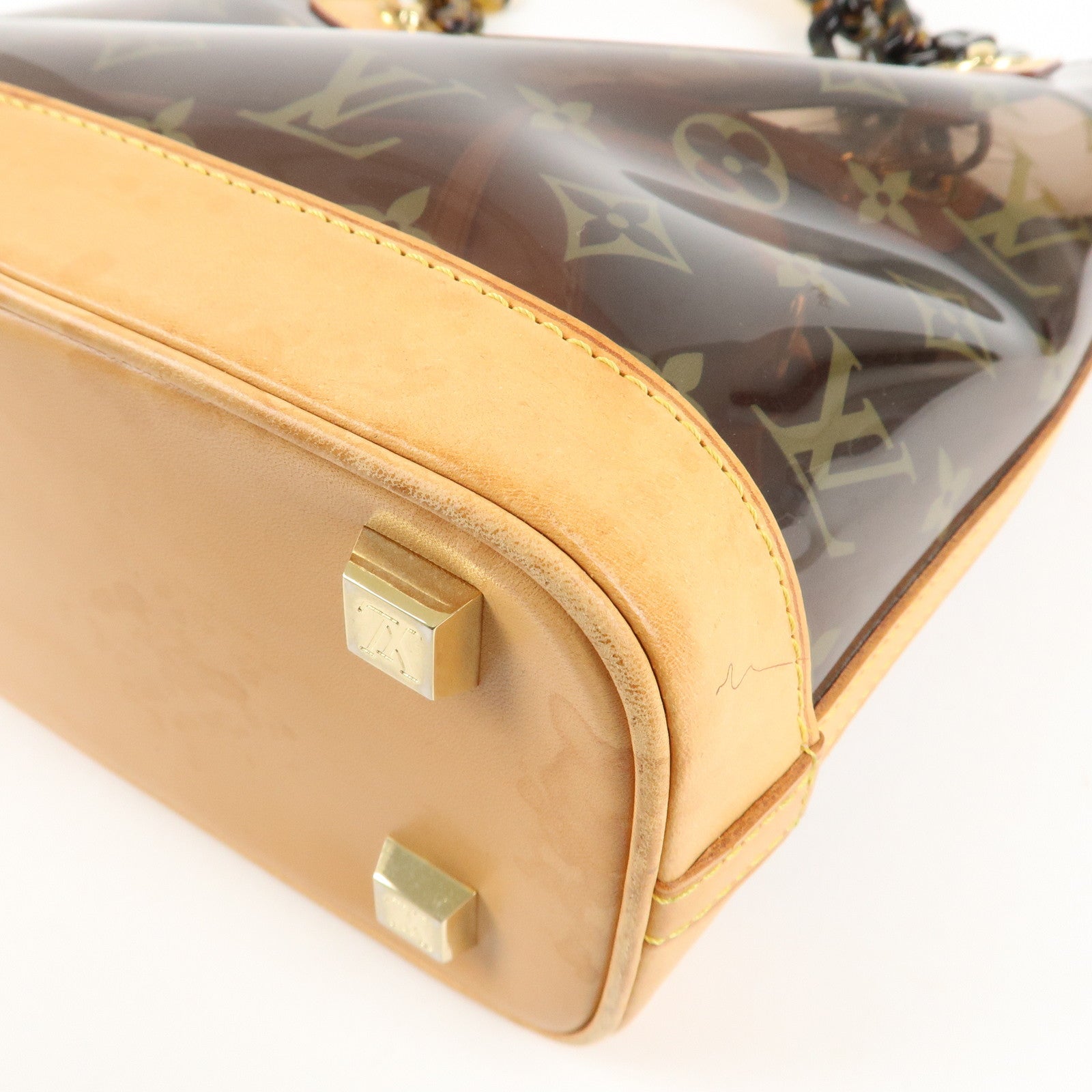 Louis Vuitton Monogram Cabas Ambre PM Vinyl Tote Bag M92502 Used