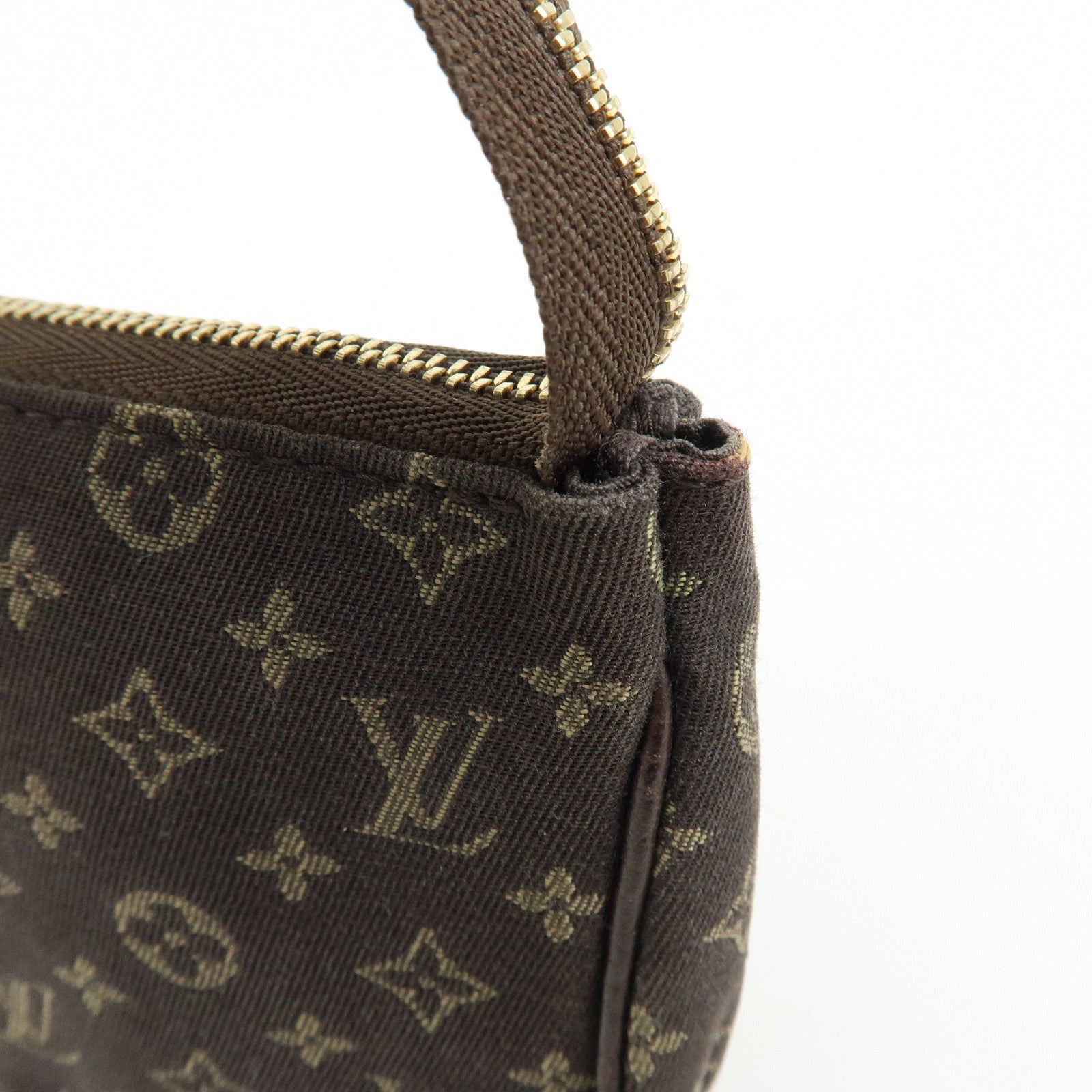 Louis Vuitton Monogram Mini Lin Pouch for Bucket PM Tote Bag