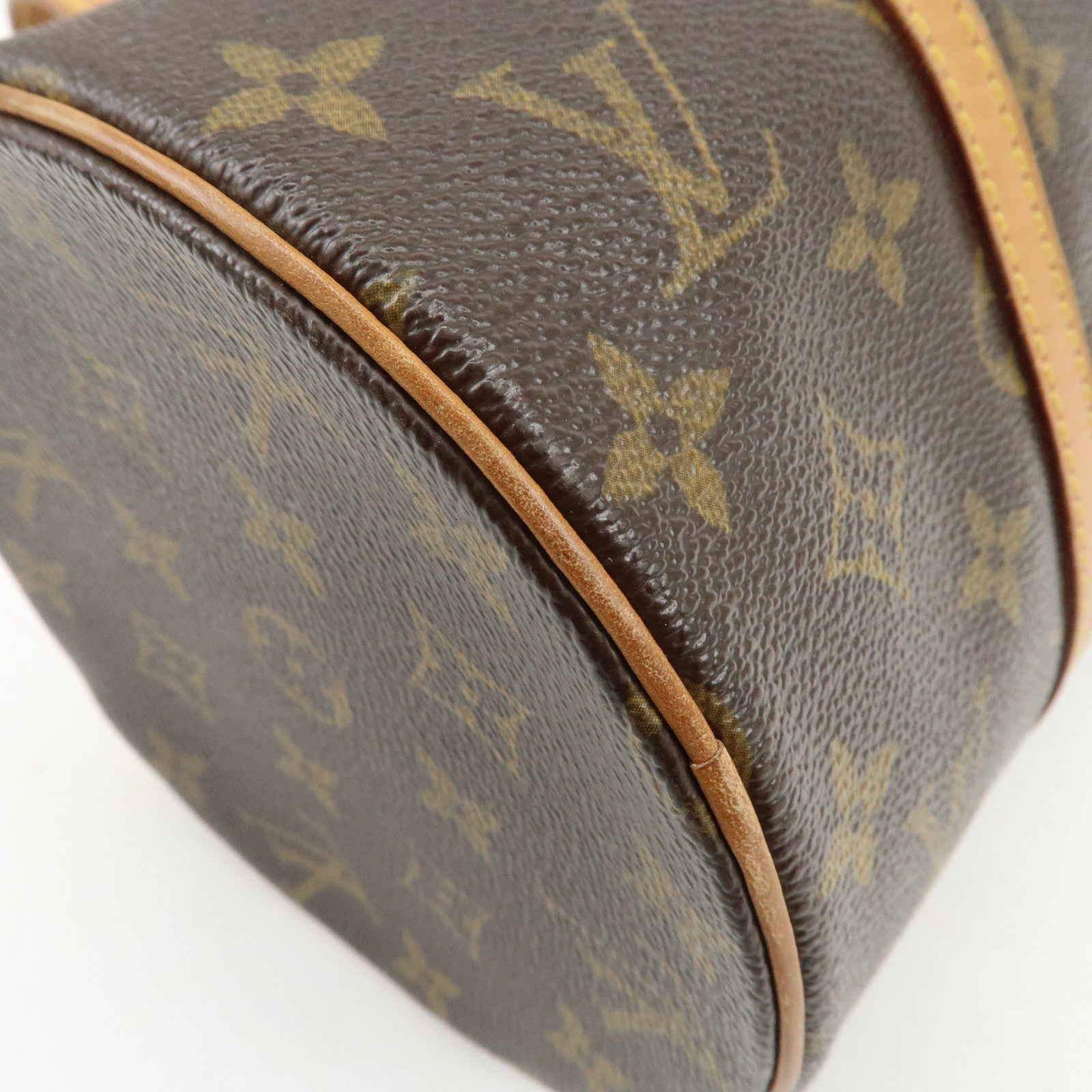 Louis Vuitton Monogram Papillon 30 Hand Bag Brown M51385