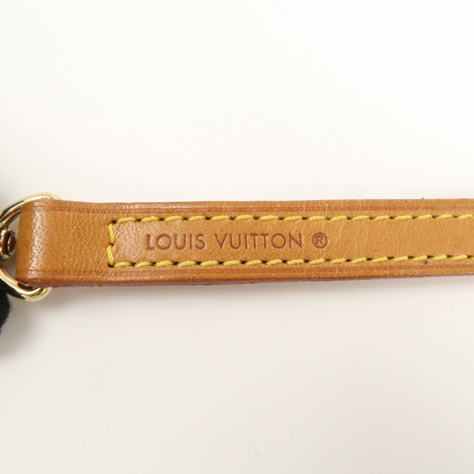 Louis Vuitton Nume Leather Shoulder Strap 120cm Natural J00145 Used
