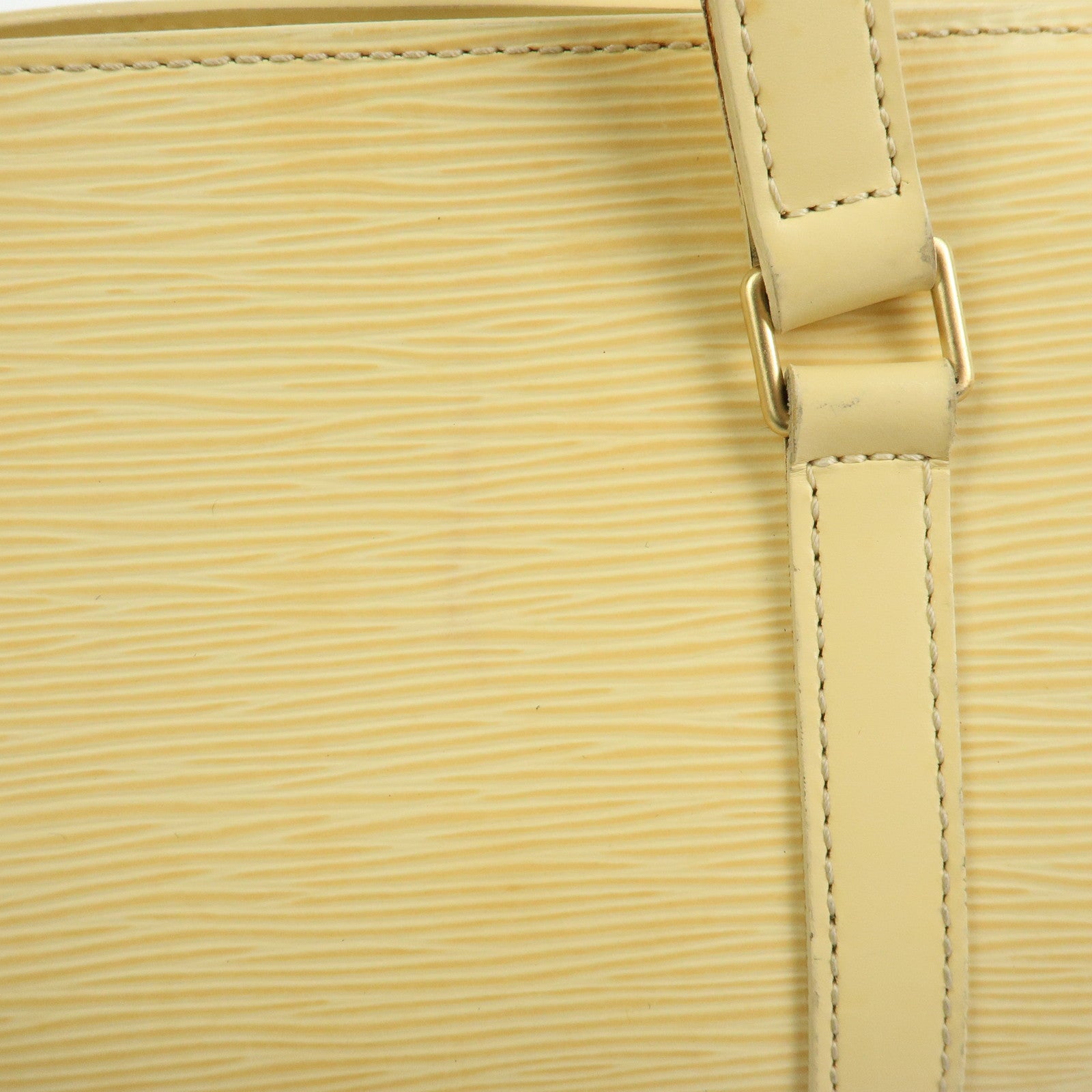 Louis Vuitton Epi Leather Soufflot Hand Bag Vanilla M5222A