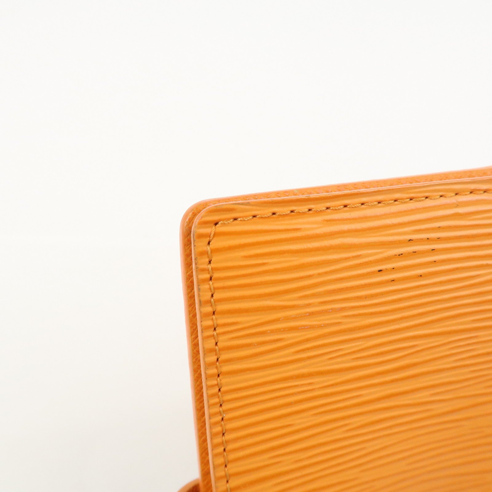 Louis Vuitton Epi Leather Agenda PM Planner Cover Mandarin R2005H