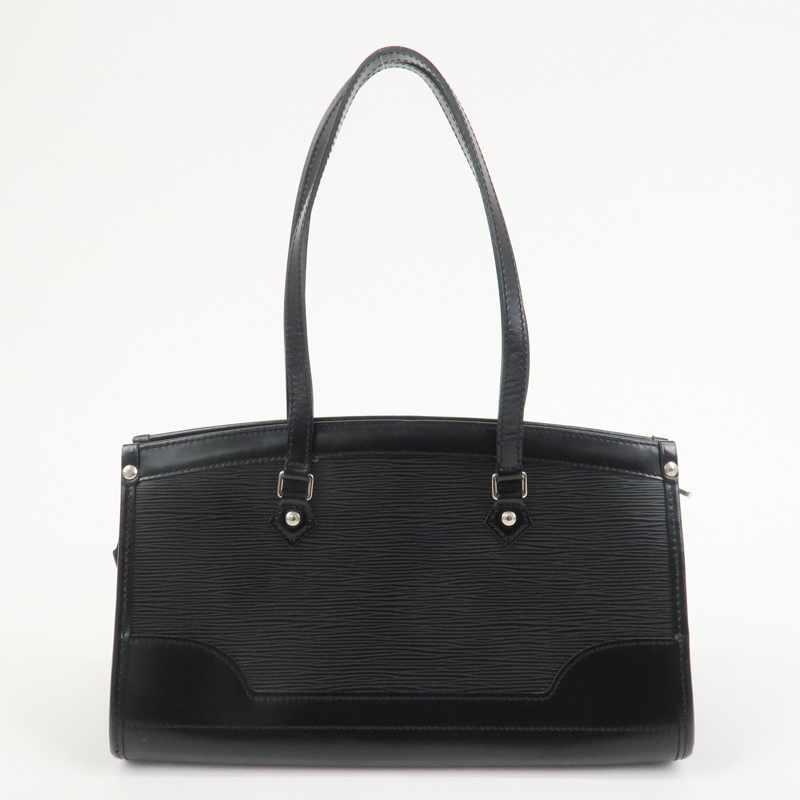 Louis Vuitton Epi Leather Madeleine PM Hand Bag Noir Black M59332