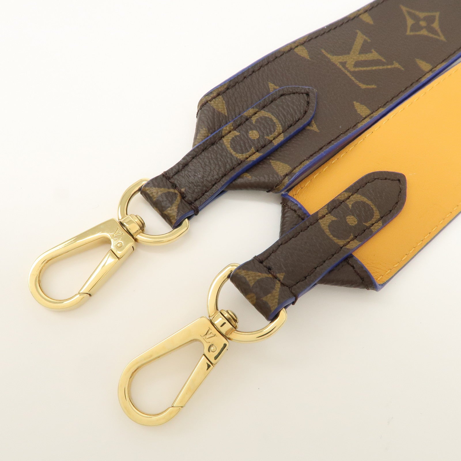 Louis Vuitton Monogram Canvas Shoulder Strap Brown J02354