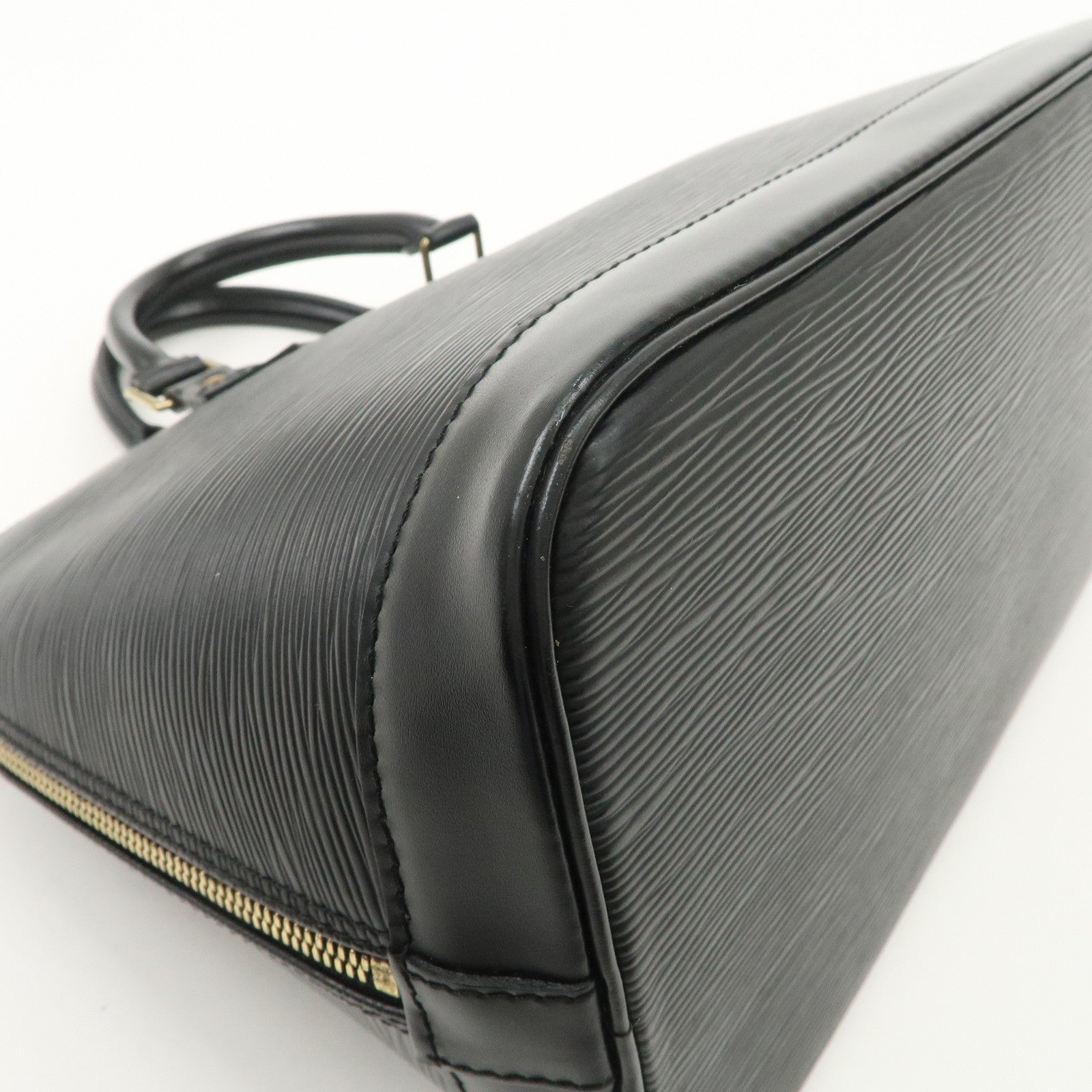 Louis Vuitton Epi leather Alma PM Hand Bag New Style Noir M40302