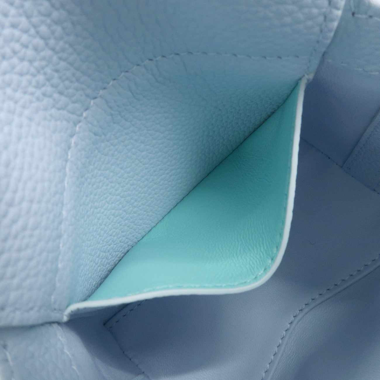 Tiffany & Co Return to Tiffany Leather Mini 2Way Bag Light Blue