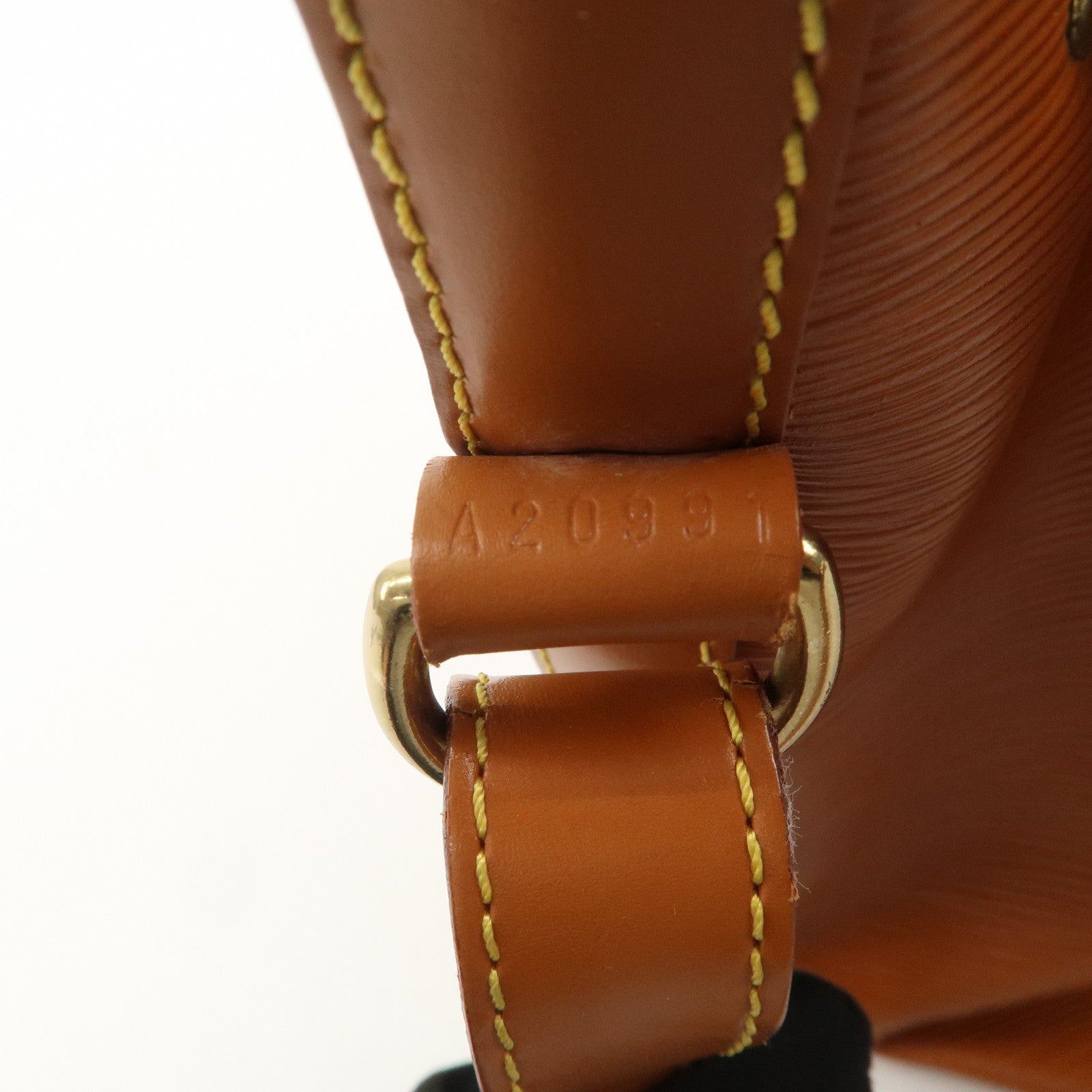 Louis Vuitton Epi Leather Petit Noe Shoulder Bag Zipang Gold M44108