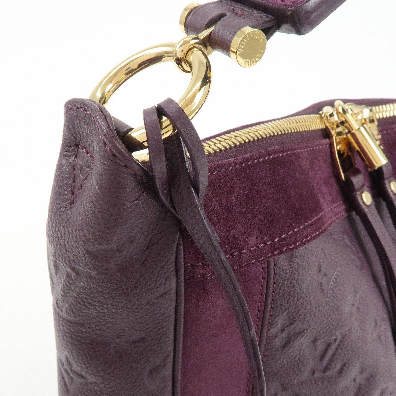 Louis Vuitton Monogram Empreinte Audacieuse PM Hand Bag M40583