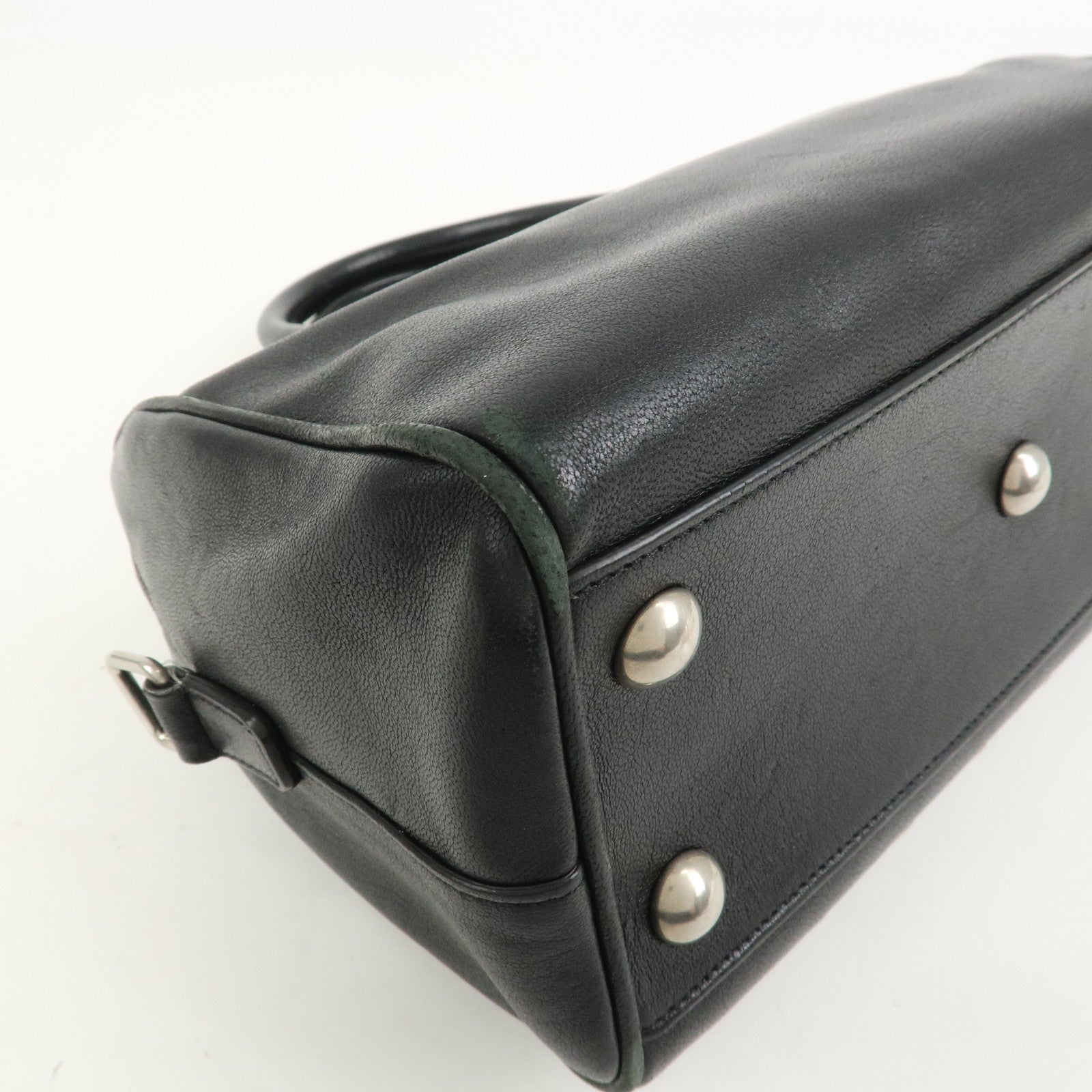 SAINT LAURENT PARIS Leather 2Way Bag Hand Shoulder Bag VLR332423