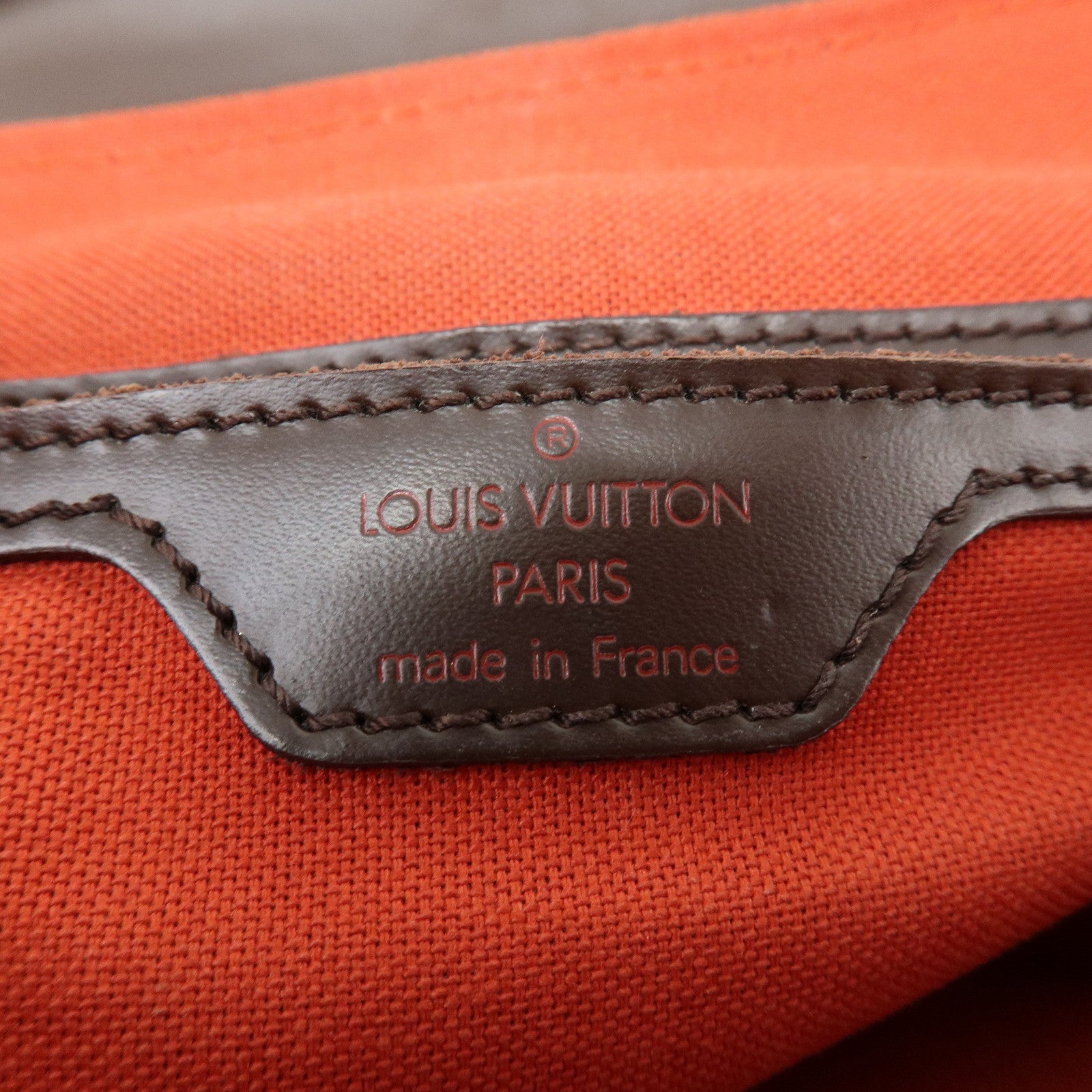 Louis Vuitton Damier Ebene Soho Backpack Rucksack Brown N51132