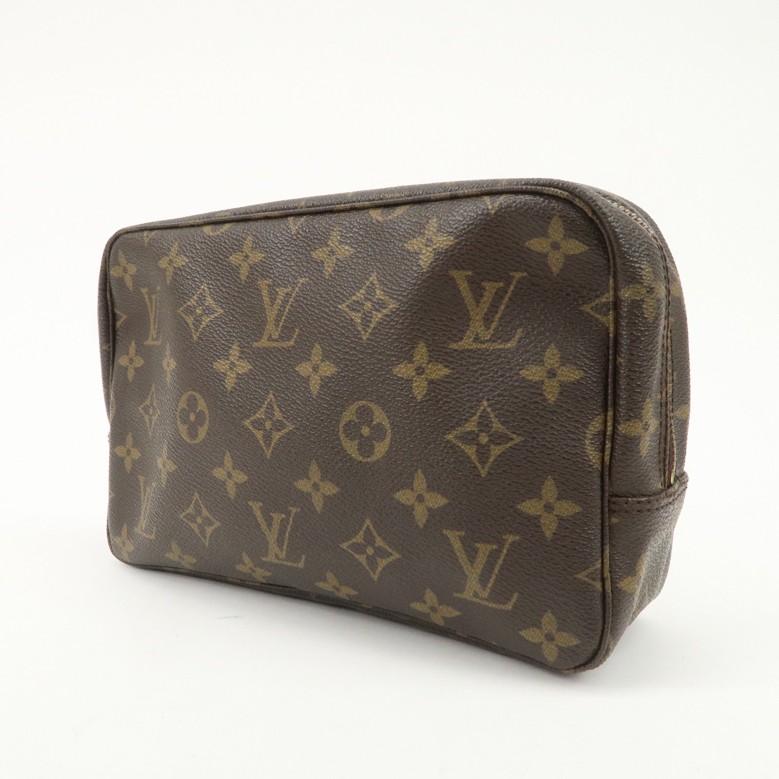 Louis Vuitton Monogram Trousse Toilette 23 Pouch Brown M47524