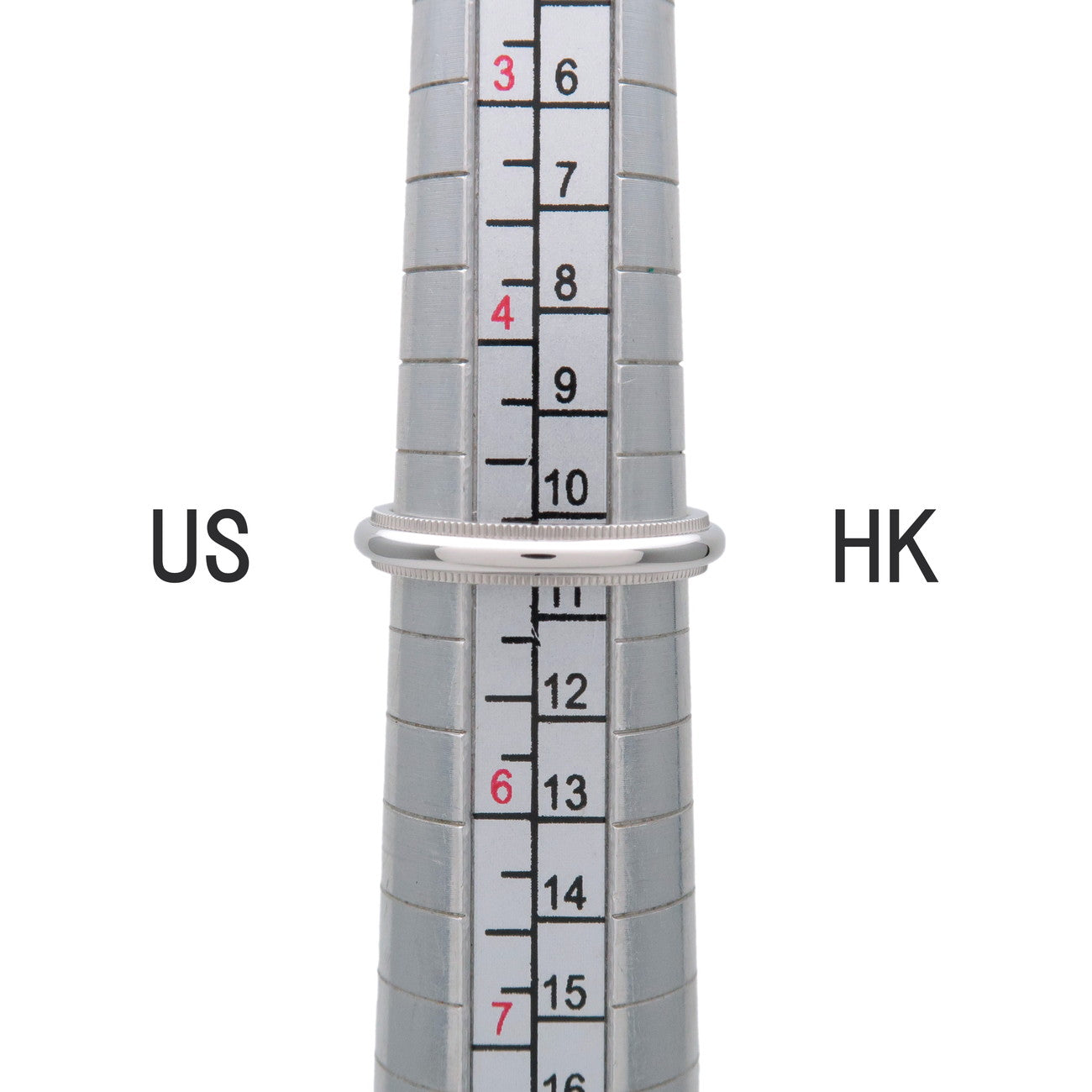 Tiffany & Co Milgrain Band Ring SV950 Silver US4.75-5 EU49 HK10.5