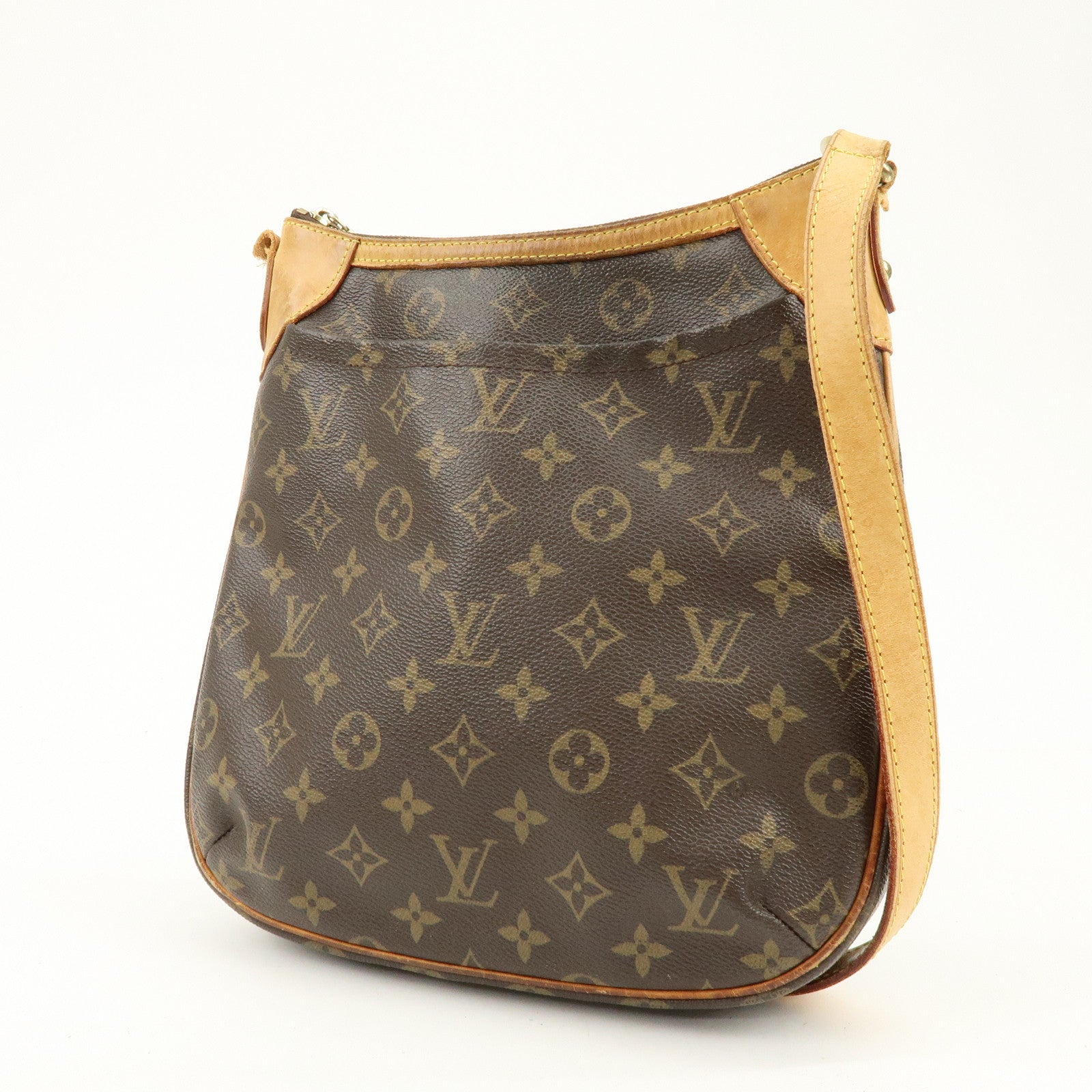 Louis Vuitton Monogram Odeon PM Shoulder Bag Brown M56390